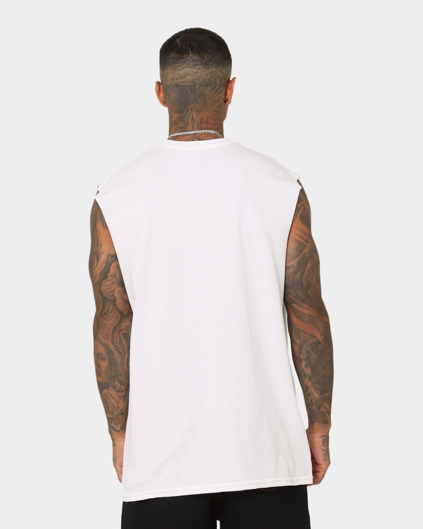 Goat Crew Shinjuku Muscle T-Shirt White Odor Resistant Material