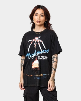 American Thrift X A Nightmare on Elm Street Nightmare Vintage T-Shirt Black Wash Chic Comfort Wear Minimalist fashion