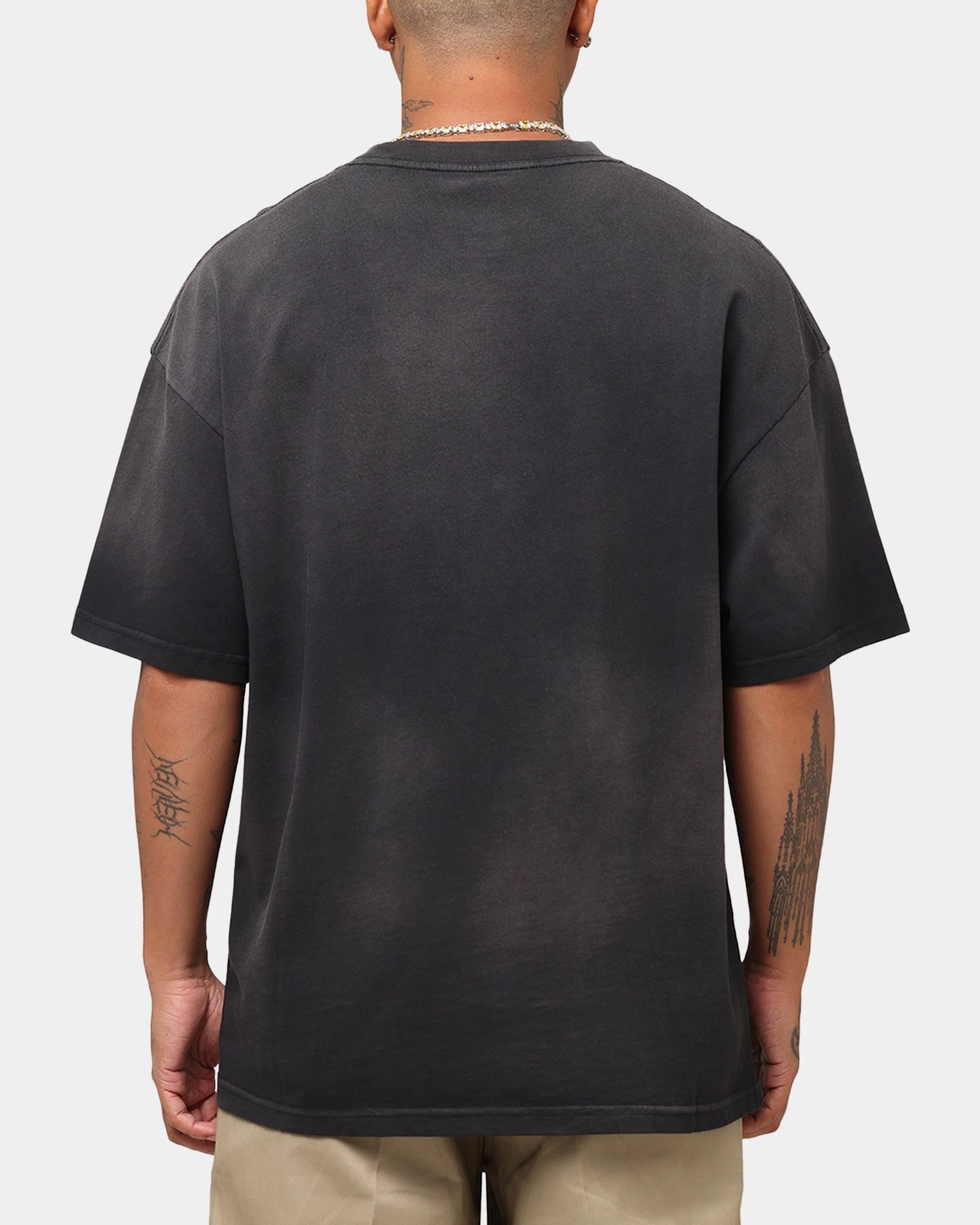 Seasonal Layer Cool Fit Culture Kings Sunfade T-Shirt Black Wash