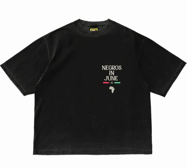 The Fruit Mkt Negros in June T-Shirt 'Black' Cool and Relaxed