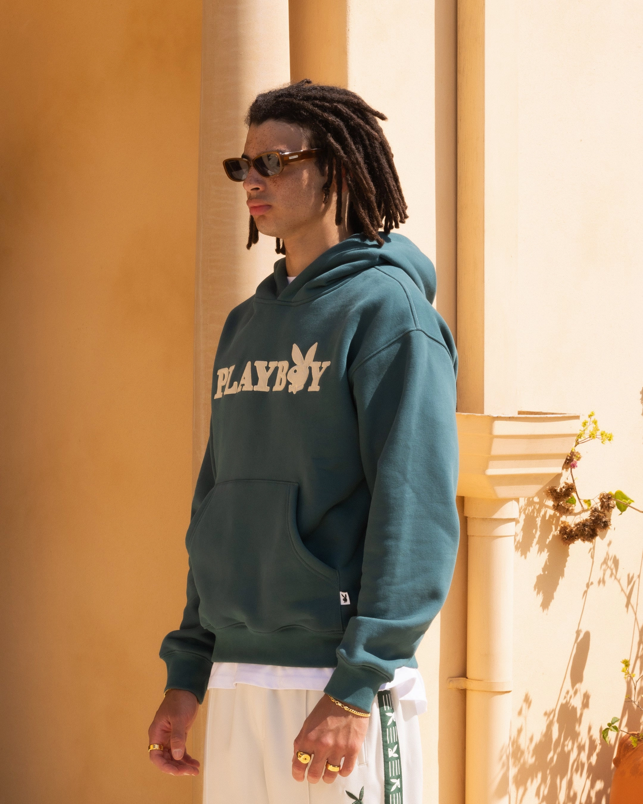 Playboy By Culture Kings Class Hoodie Green Premium Jacket Propagate