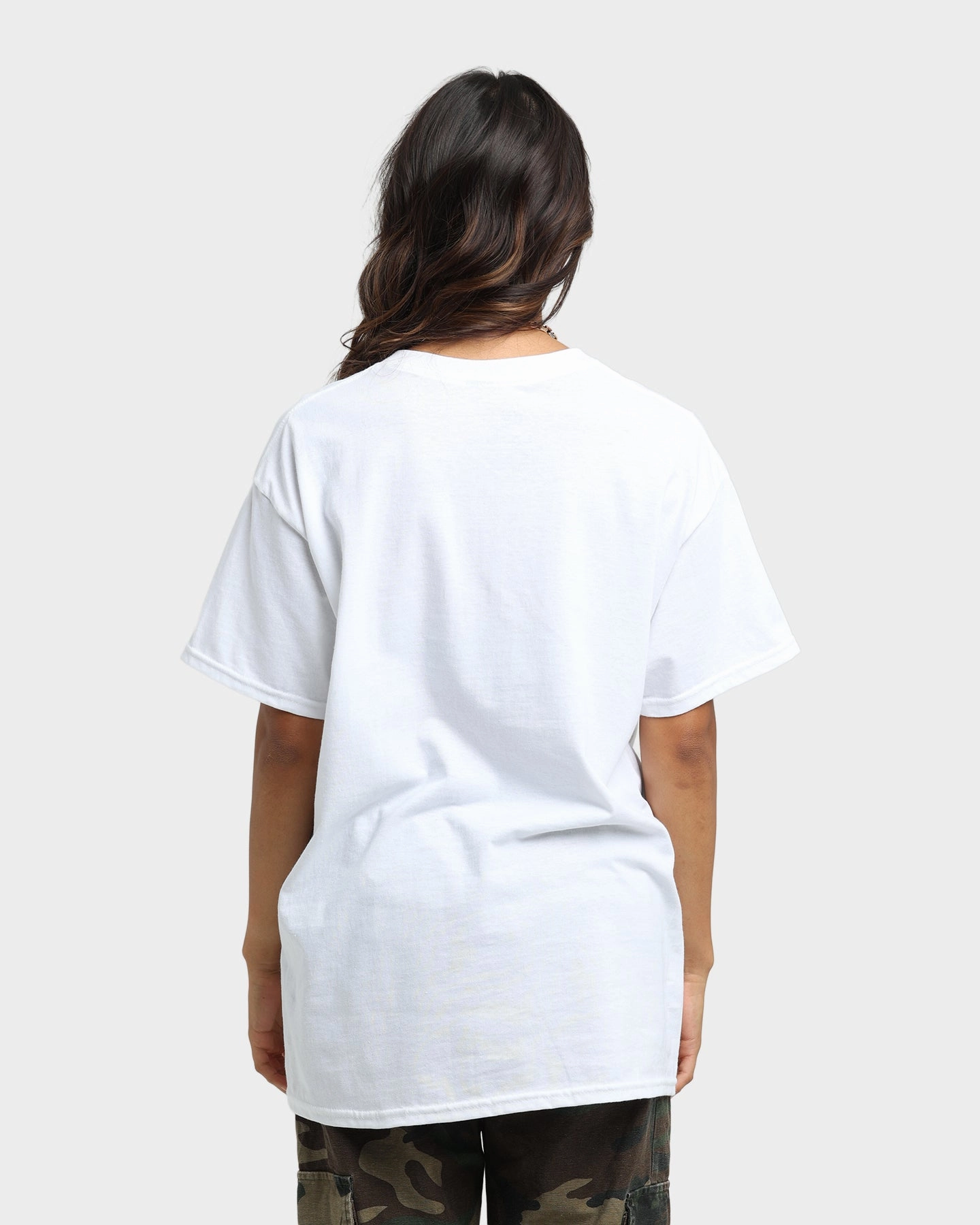 Goat Crew Korea T-Shirt White Modern Trend Look Seamless construction