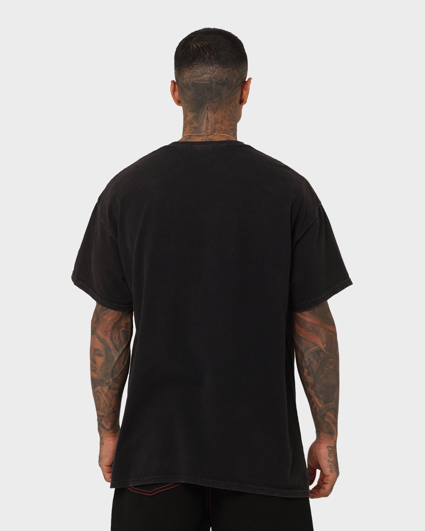 Comfort Design Non Toxic Materials Goat Crew GC Spirit Vintage T-Shirt Black Wash