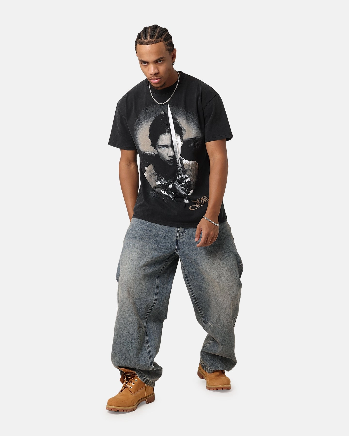 Goat Crew X Dune Chani Heavy T-Shirt Vintage Black Regular Fit