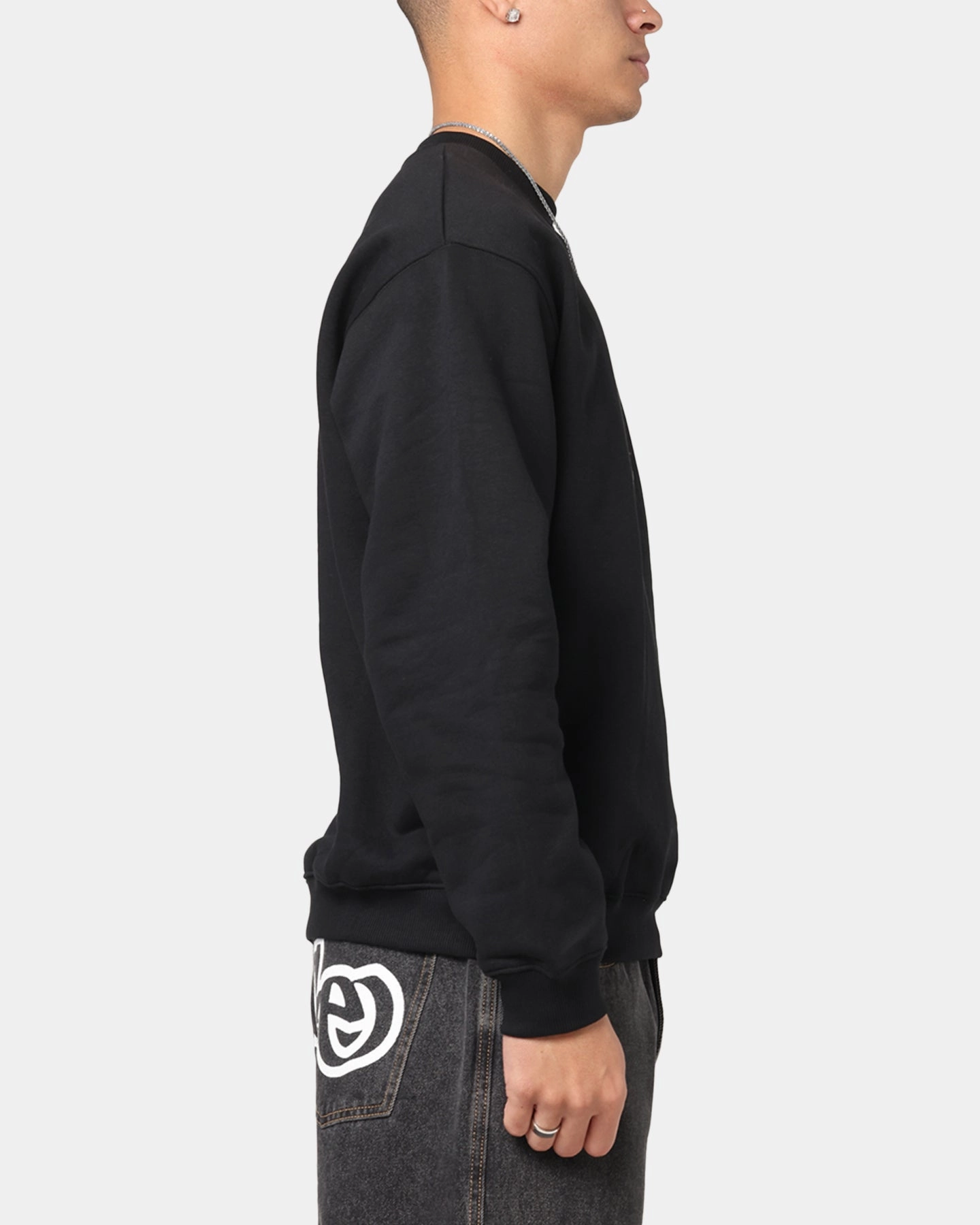 Sleek Utility X-Large Off Leash Crewneck Black