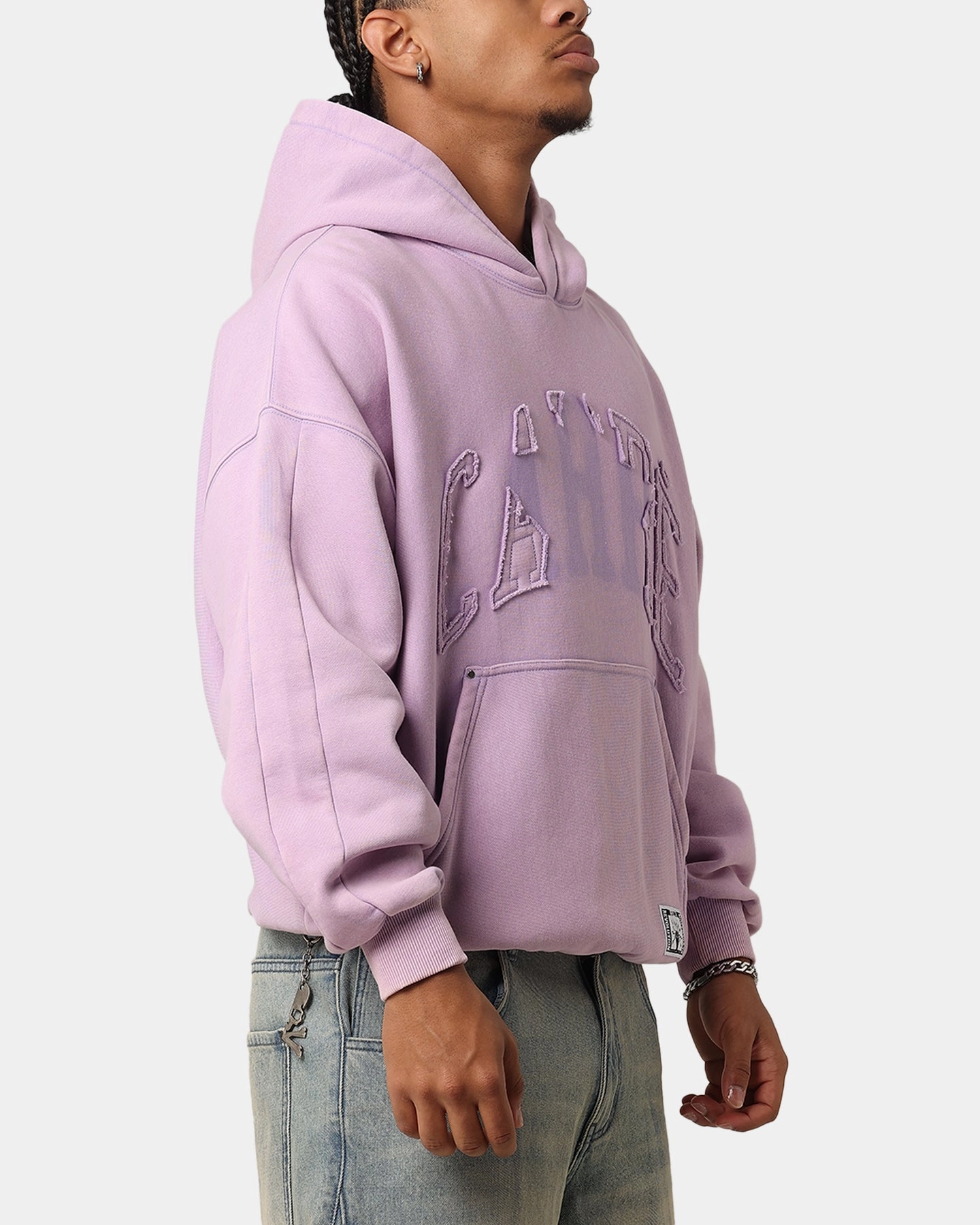 Carre Con-Star Hoodie Washed Purple Affordable