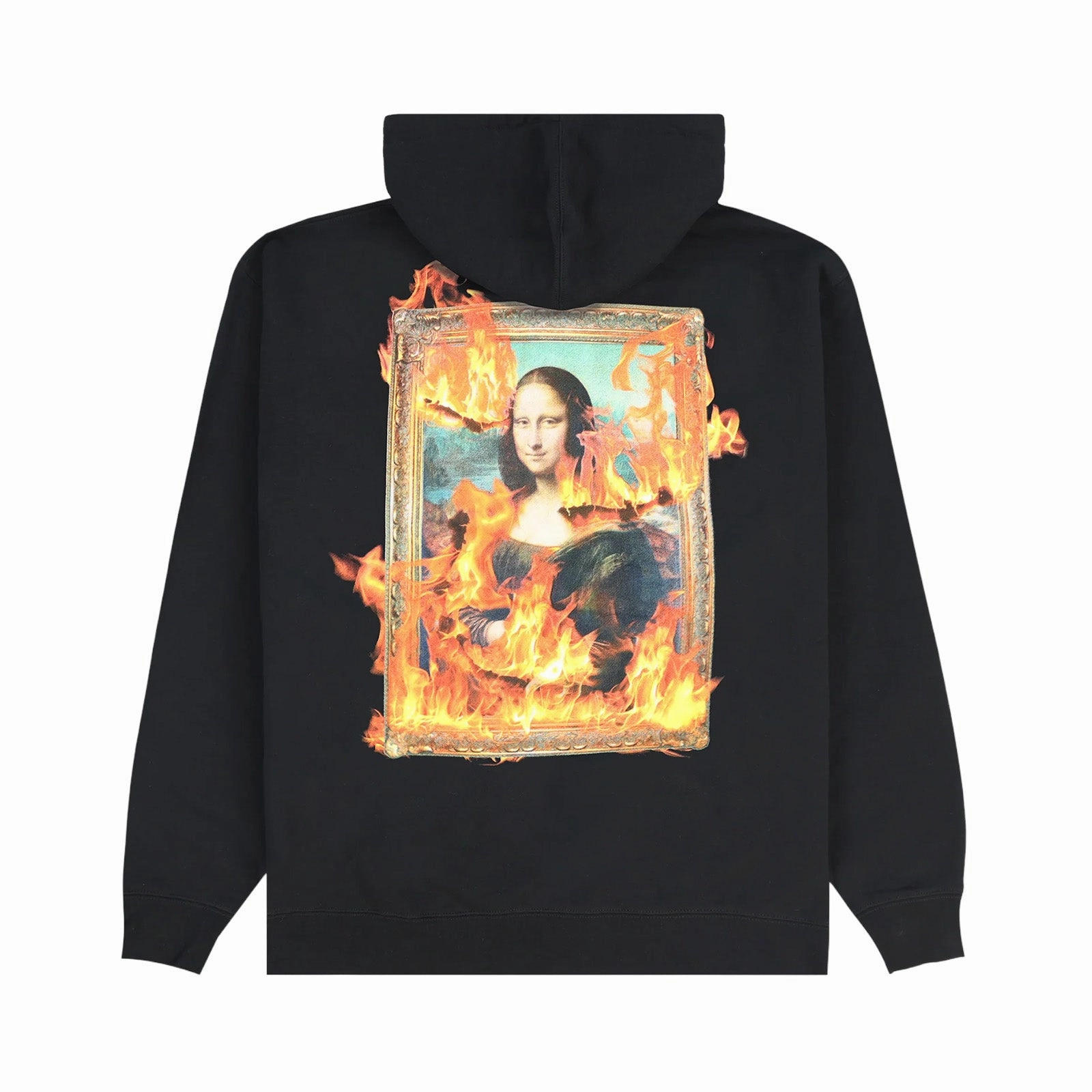 Pleasures Burn Again Hoodie 'Black' novice soldiers