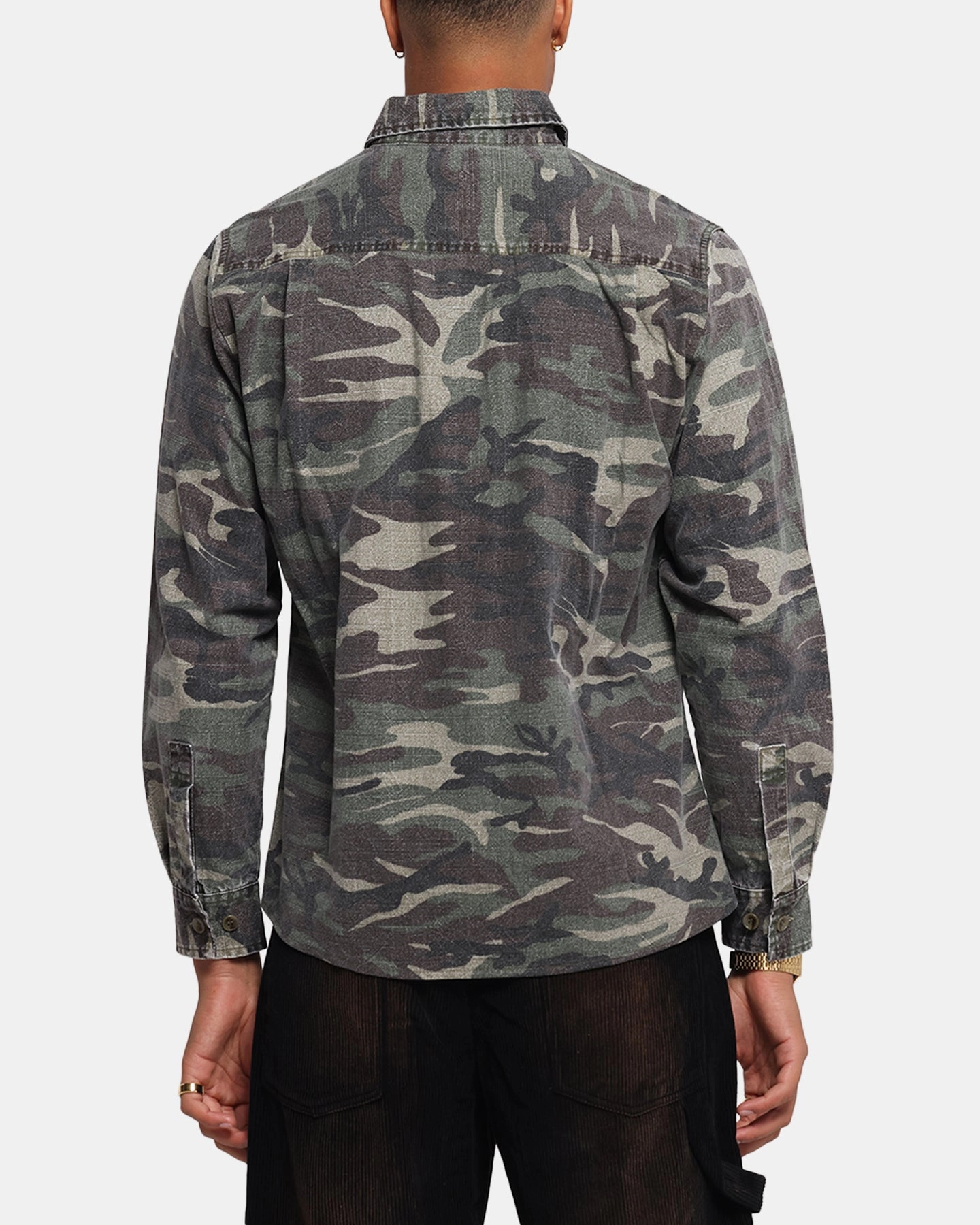XXIII Slub Overshirt Camo Non Irritating Tags
