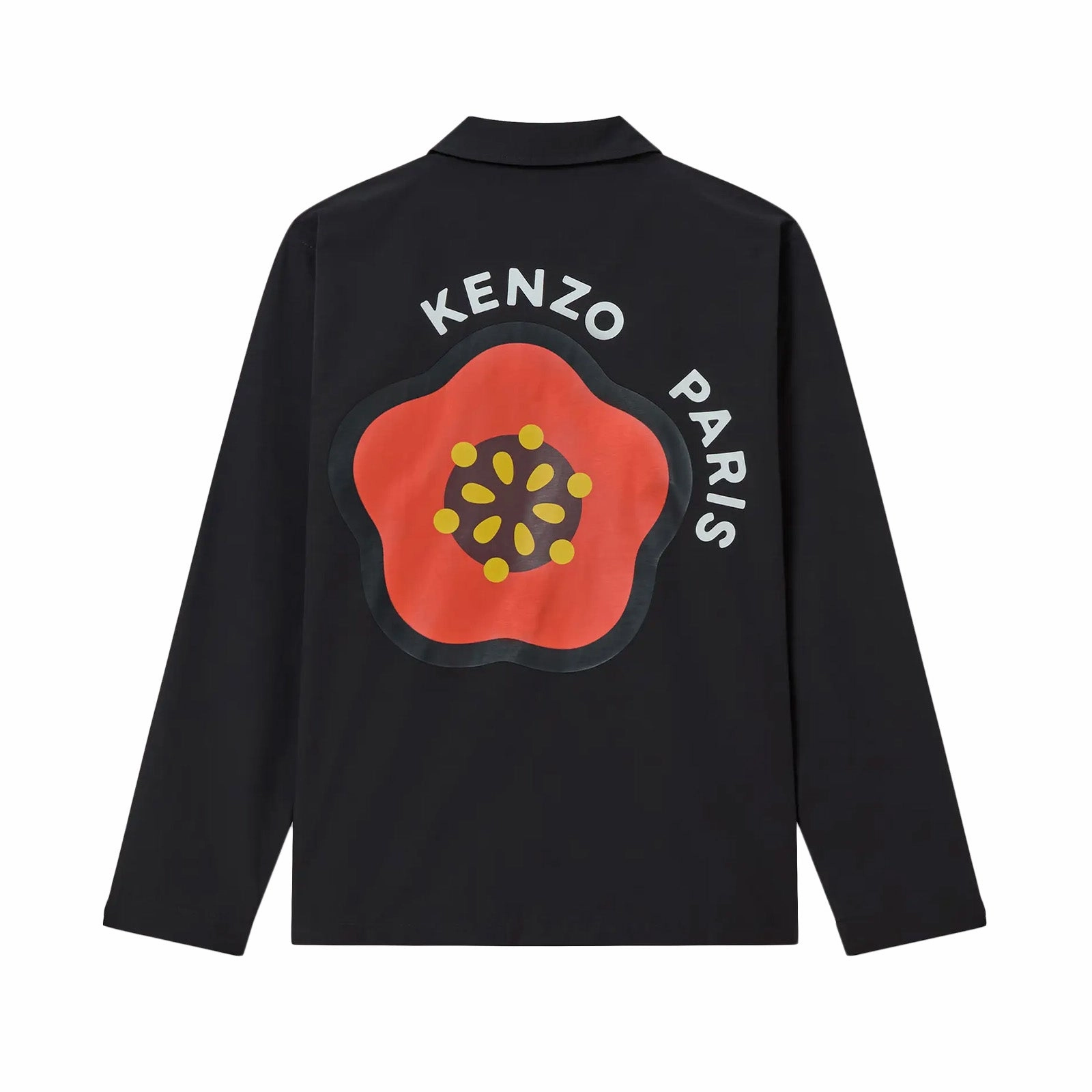 Thermo Regulating Anti Pilling Surface Treatment Kenzo Coaches Jacket 'Black'