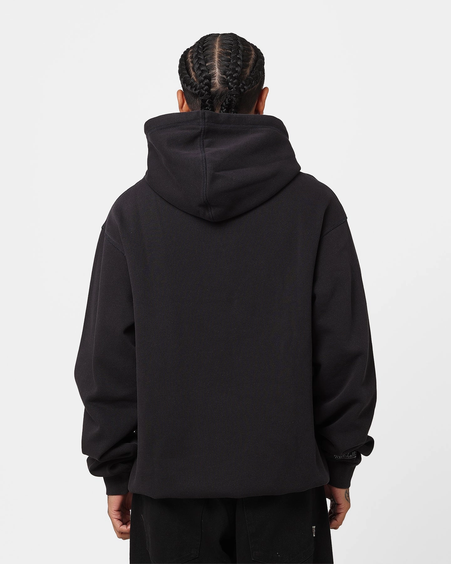 suitable for educational purposes Button Closure Mitchell & Ness Los Angeles Lakers Vintage Keyline Logo Hoodie Faded Raven