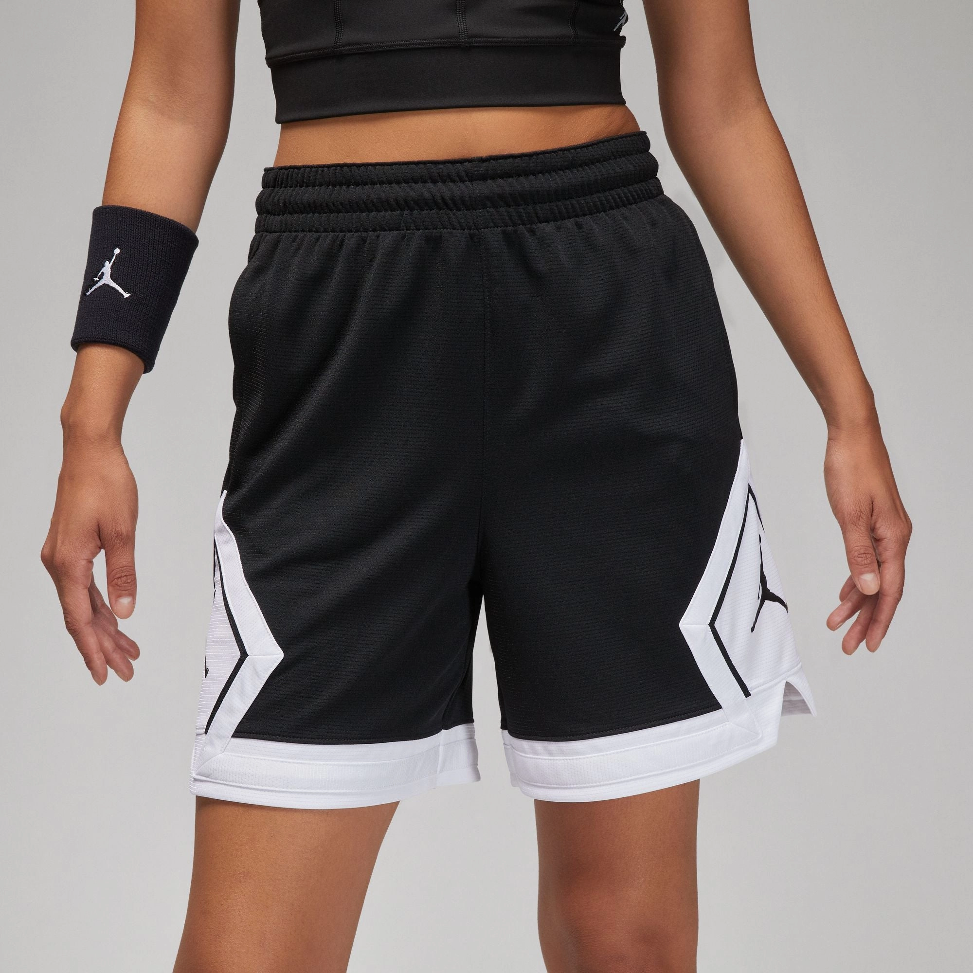 Womens Jordan Sport Shorts 'Black' Four Way Stretch