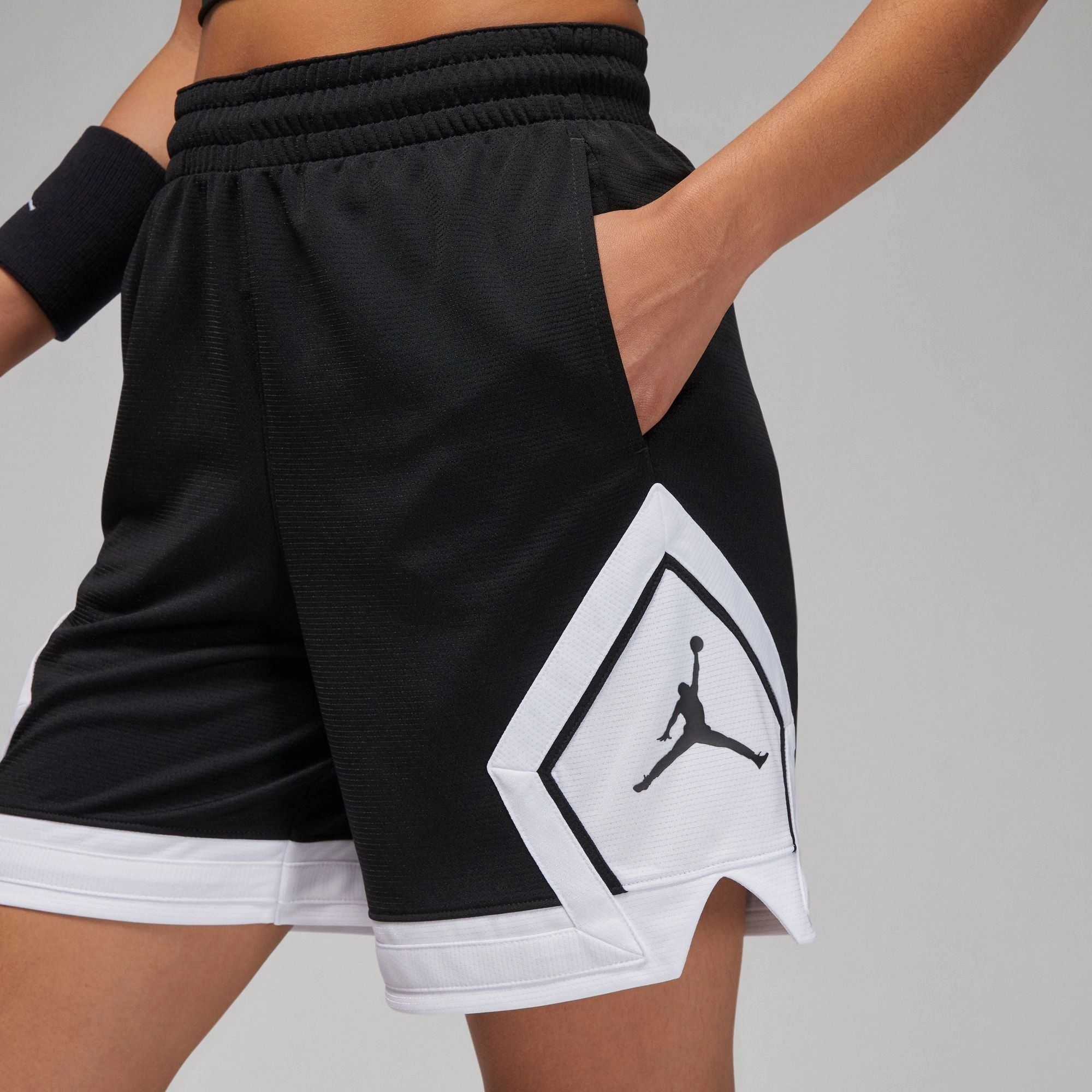 Travel Style Womens Jordan Sport Shorts 'Black'