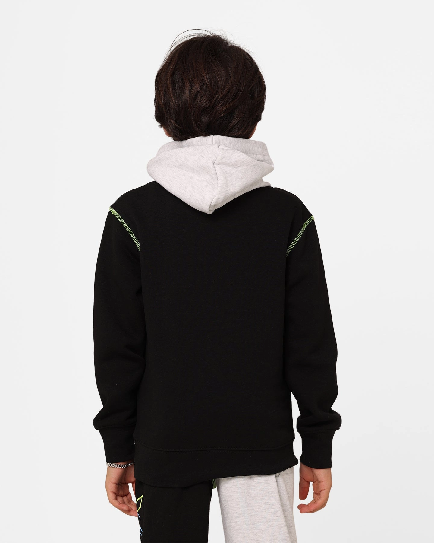 Jordan Kids' Lucid Dreams Fleece Hoodie Black Premium Windbreaker Tech