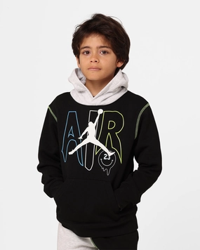Jordan Kids' Lucid Dreams Fleece Hoodie Black Prevent Stretchable Fabric