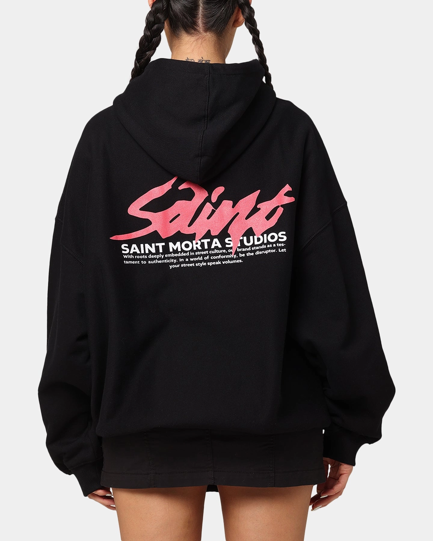 Weekend Wear Saint Morta Artistry Hoodie Black