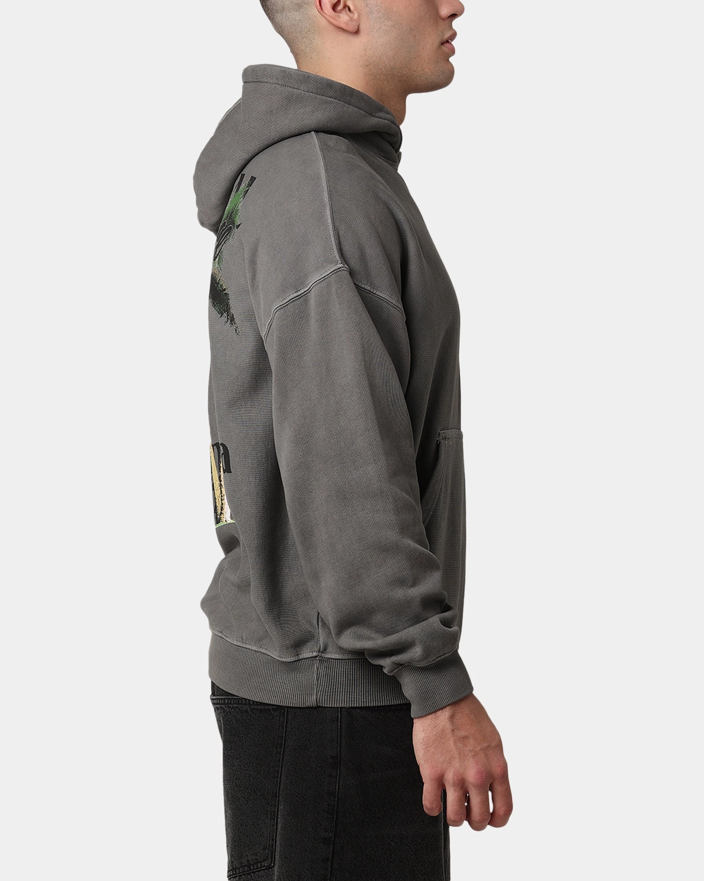 Saint Morta Paradise Hoodie Washed Charcoal Protective Outerwear