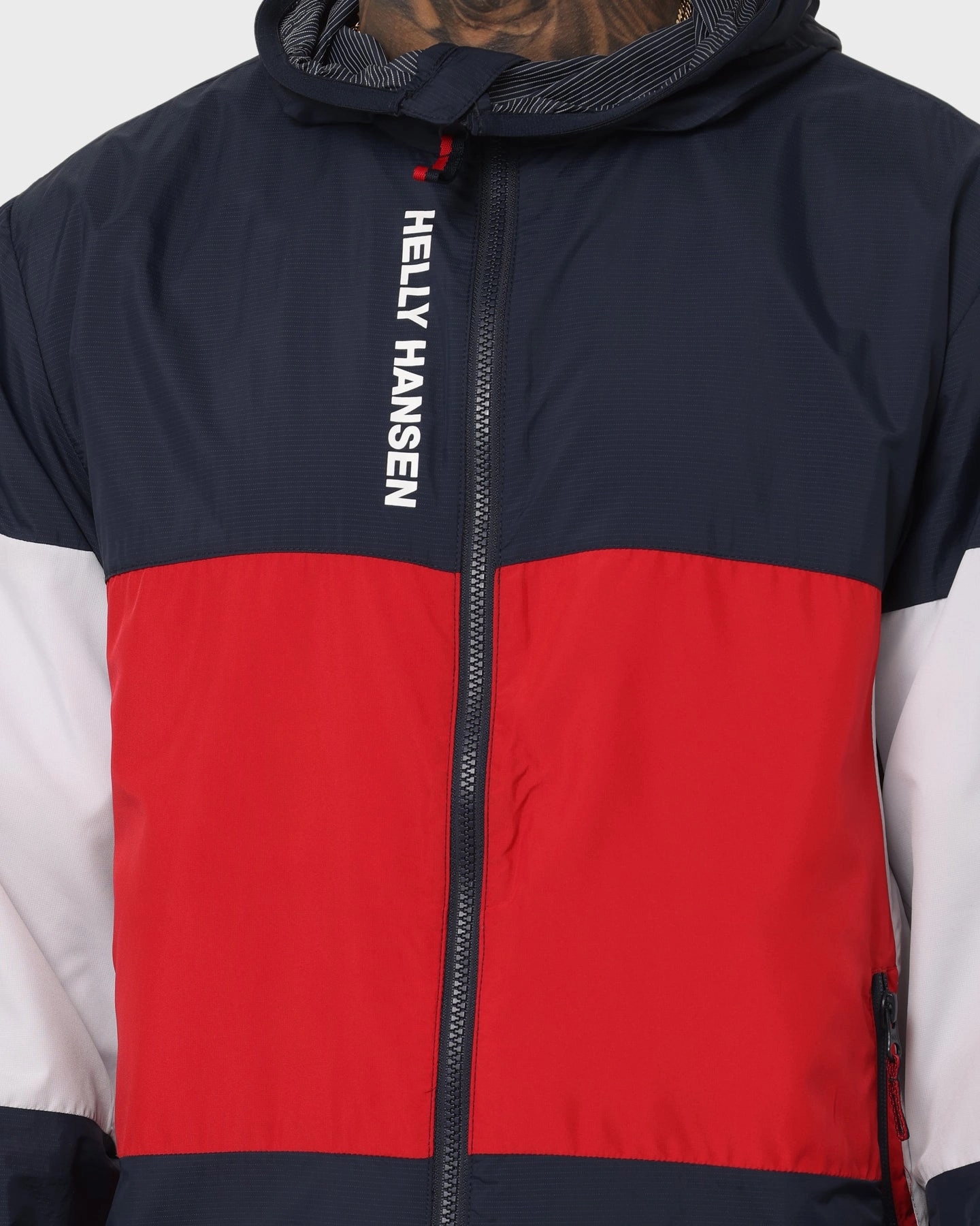 Helly Hansen RWB Wind Jacket Navy gym - goers Viewpoint