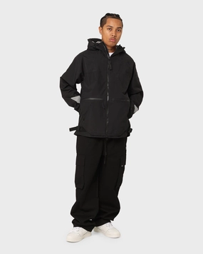 Guard Adjustable Drawstring Hood Helly Hansen W22 Arc Storm Shell Jacket 990 Black