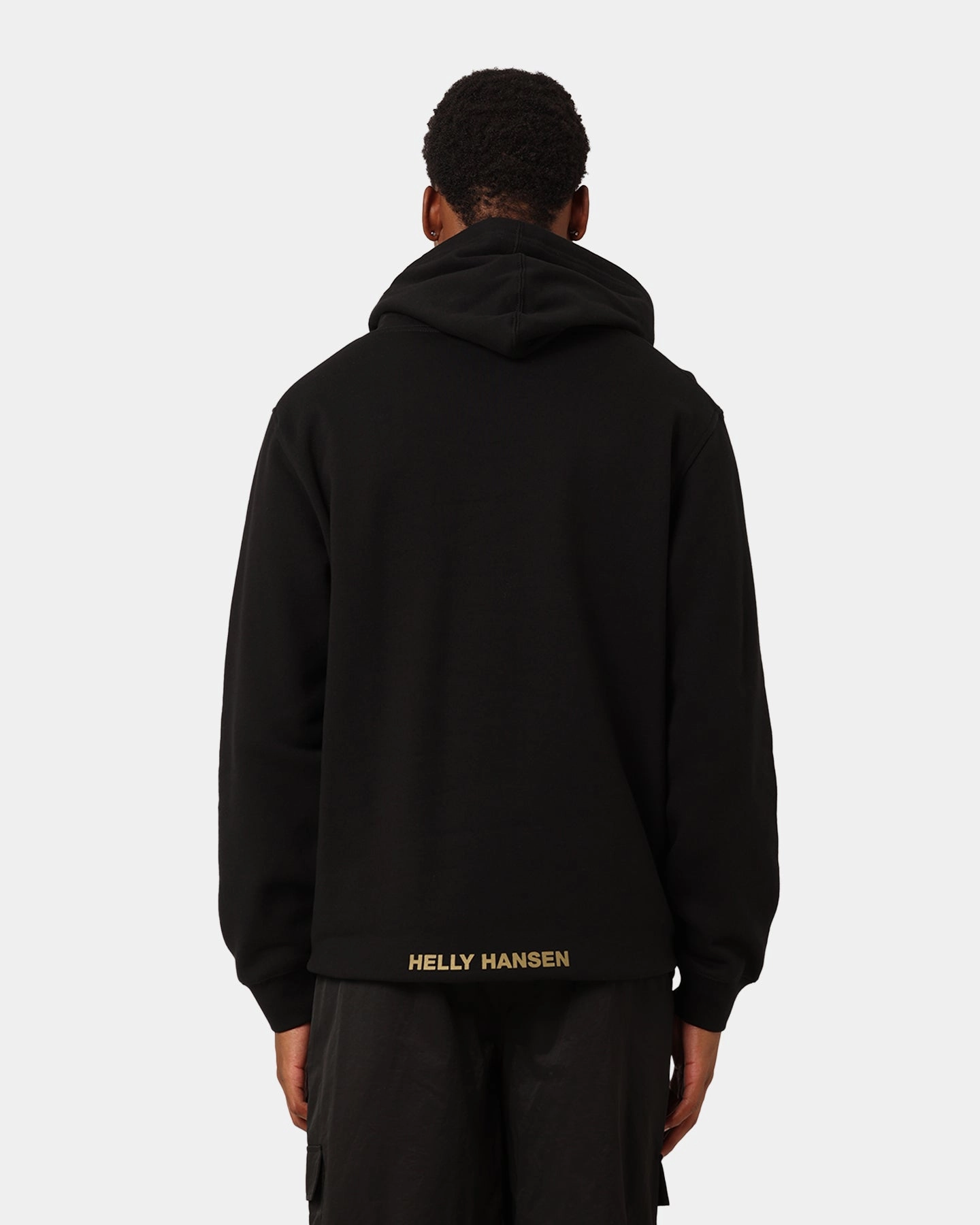 Flexible Layering Eco Friendly Insulation Helly Hansen X Culture Kings Fleece Hoodie Black