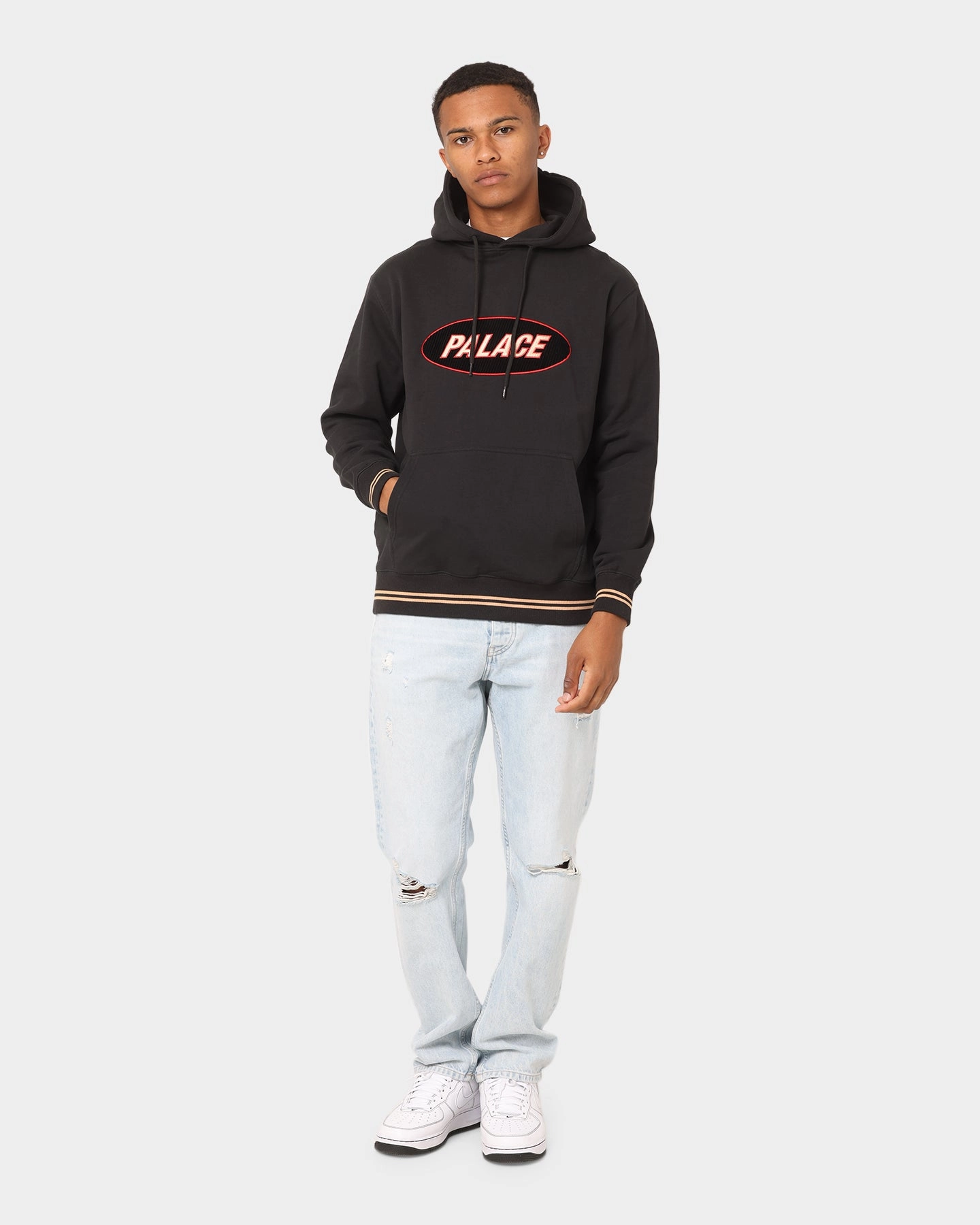 Practical Comfort Palace Oval Hoodie Black