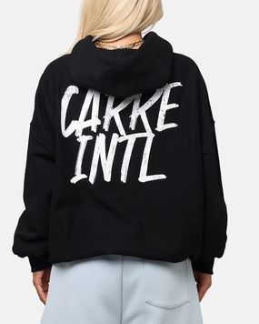 low quality Warm Layer Carre International Hoodie Black
