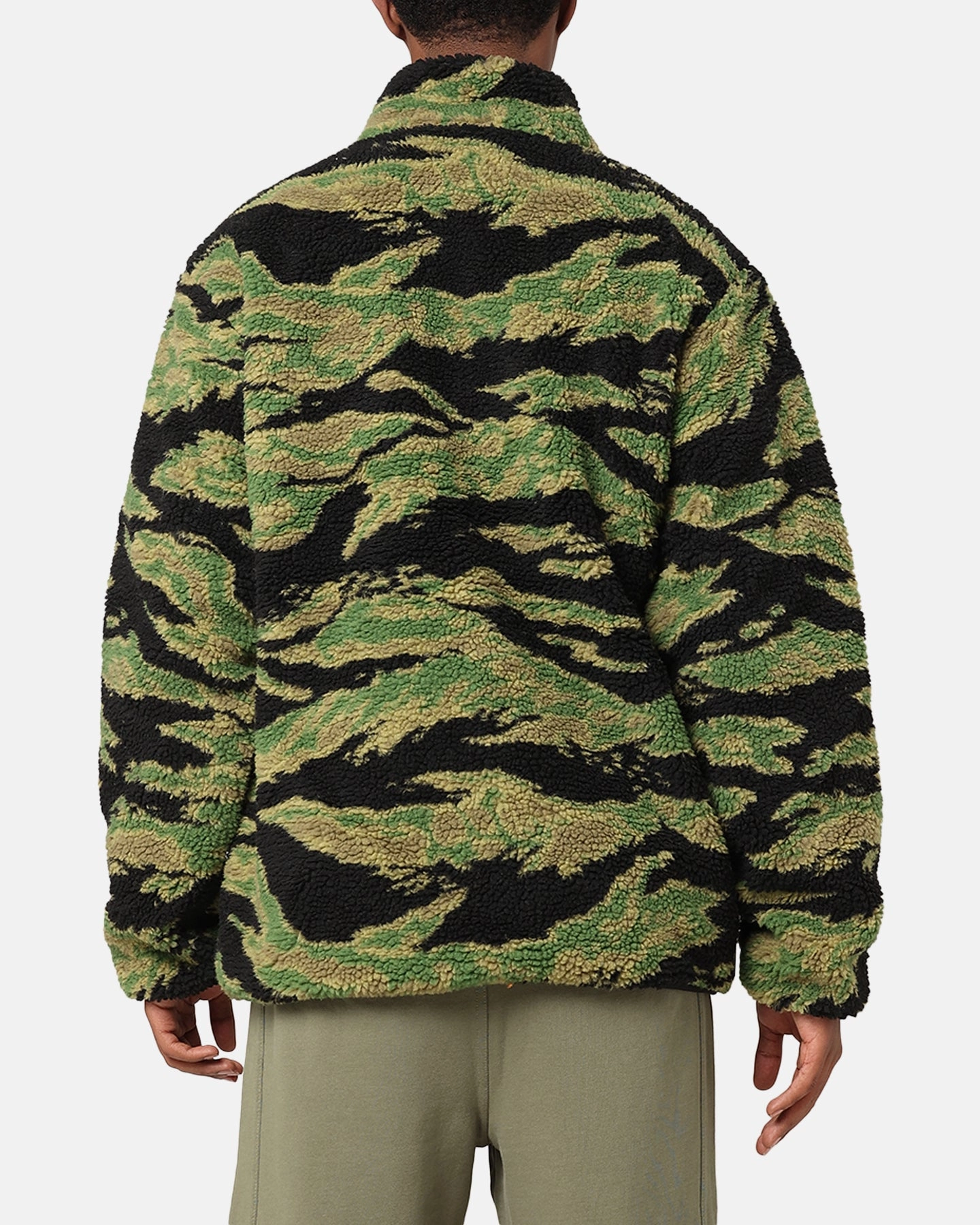 X-Large Reversible Sherpa Jacket Black/Camo Equity