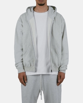 MNML Basic Zip Up Hoodie Grey autumn season System