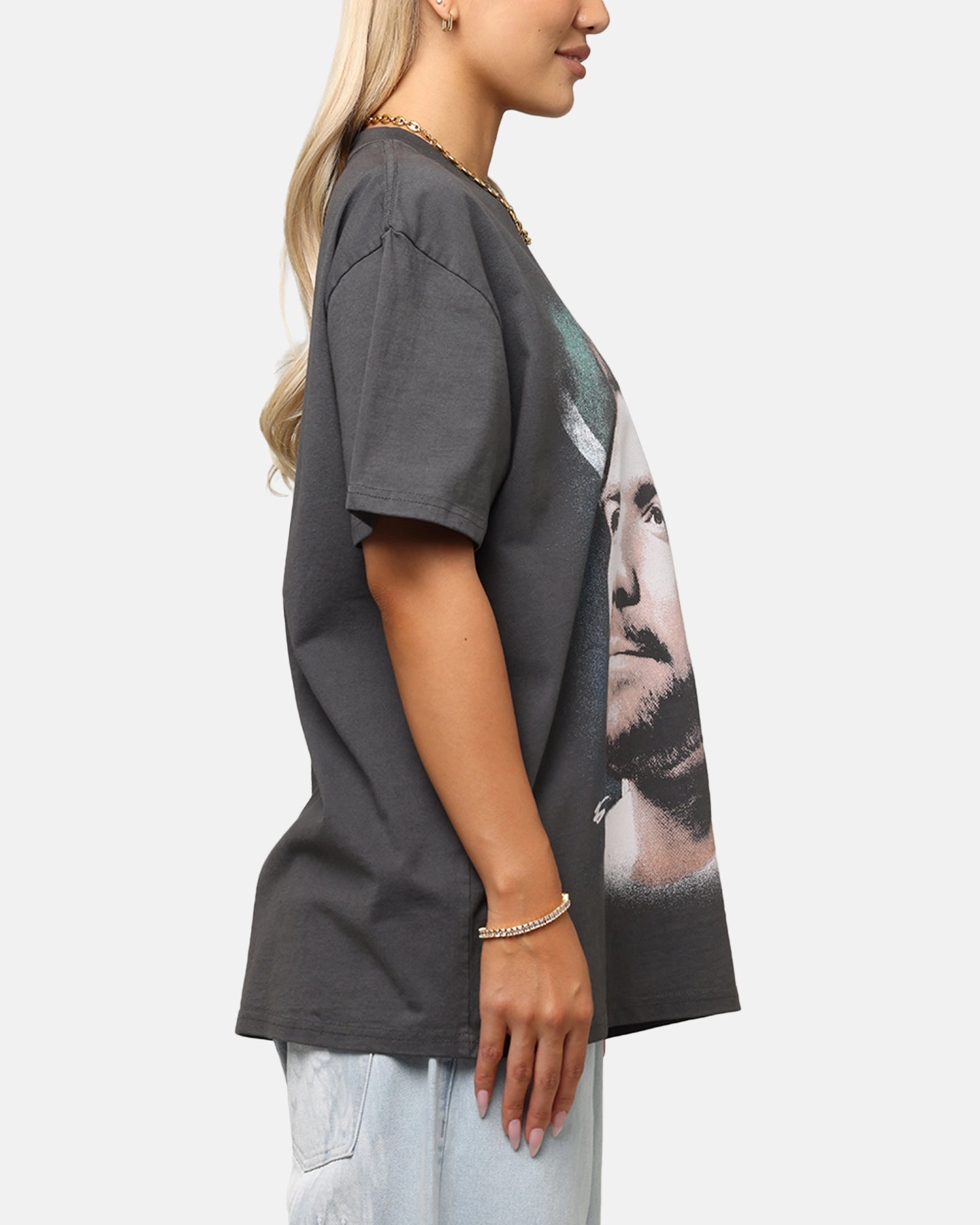 Seasonal Layer UFC By Culture Kings Dricus du Plessis Big Head Heavy T-Shirt Black Wash
