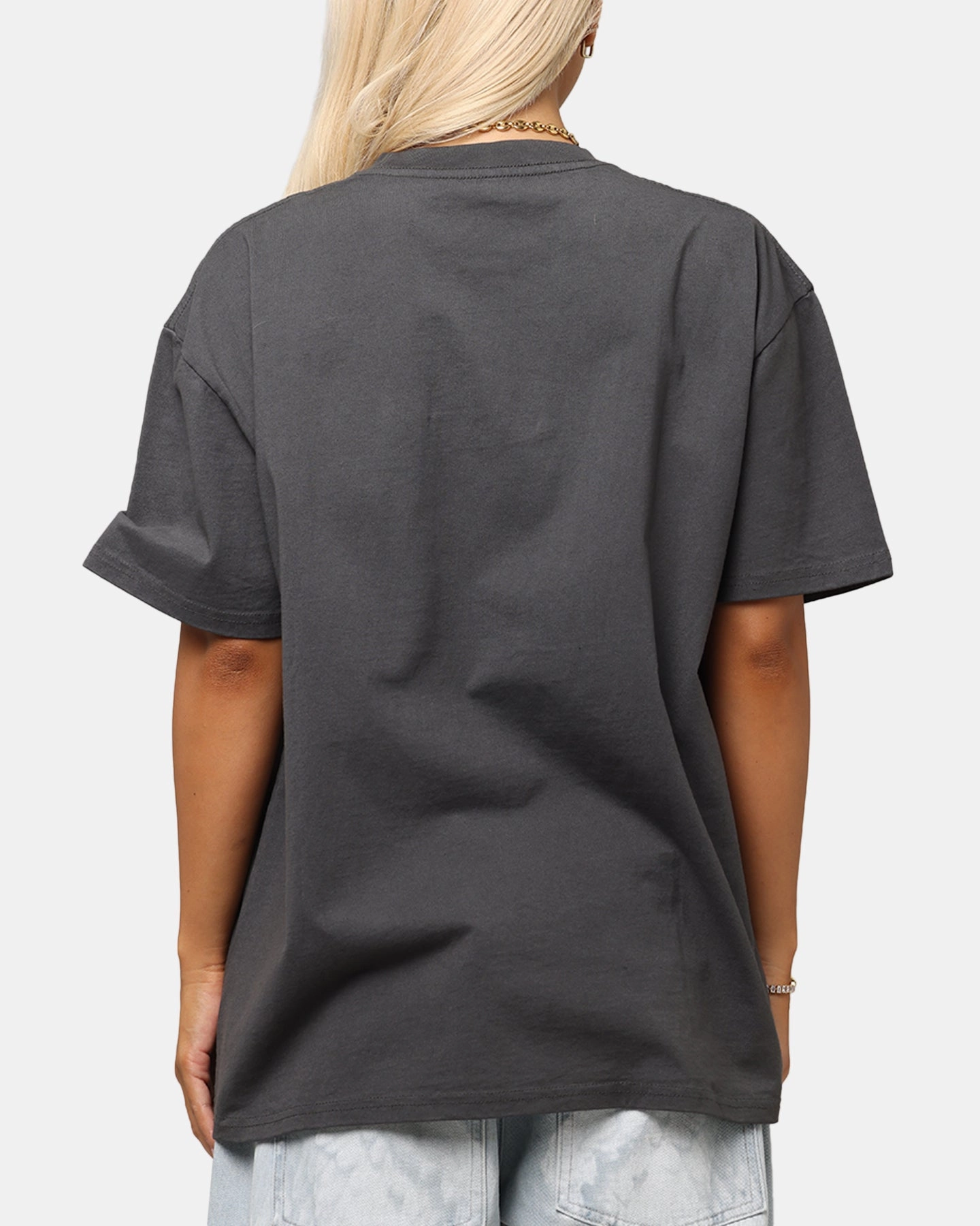 Minimal Comfort Style School Uniform UFC By Culture Kings Dricus du Plessis Big Head Heavy T-Shirt Black Wash