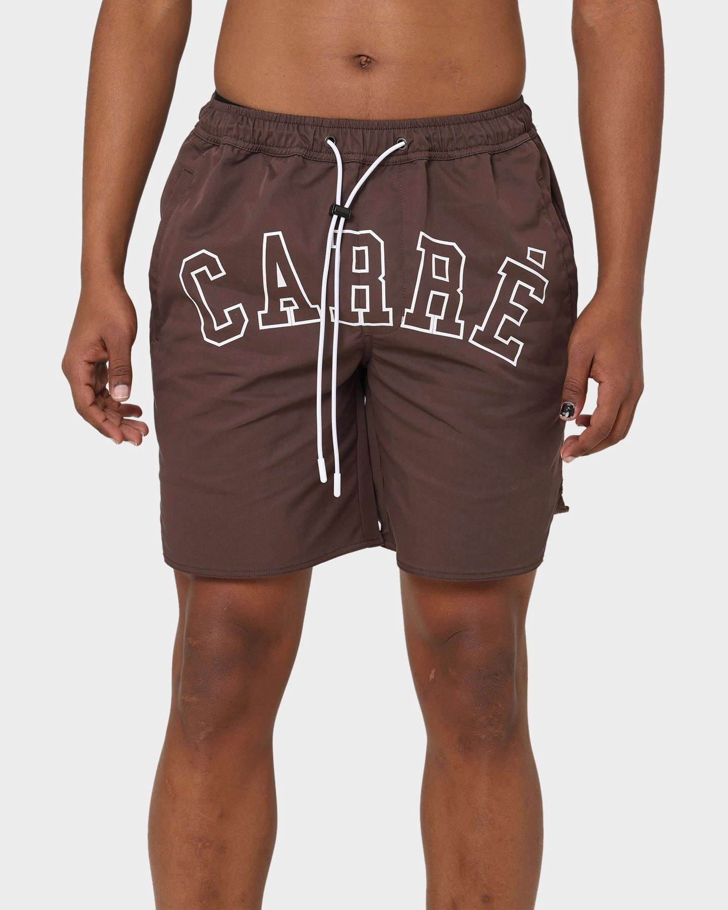 Carr?? Arc La Plage Shorts Dark Brown Fashion Accessory Stylish Design