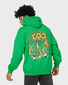 Goat Crew Eternal Love Hoodie Green reconnaissance
