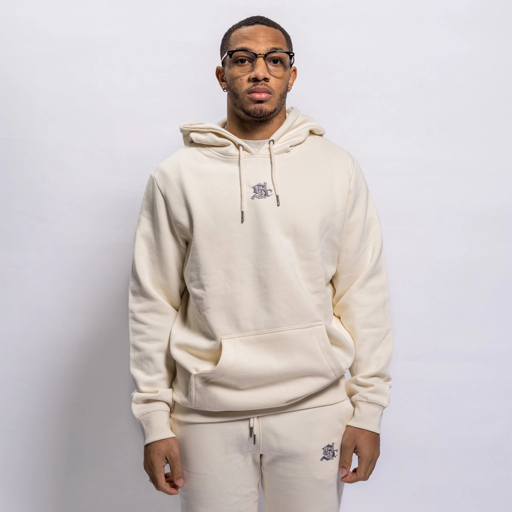 marines Sole Classics Essential Sc Logo Hoodie 'Natural'