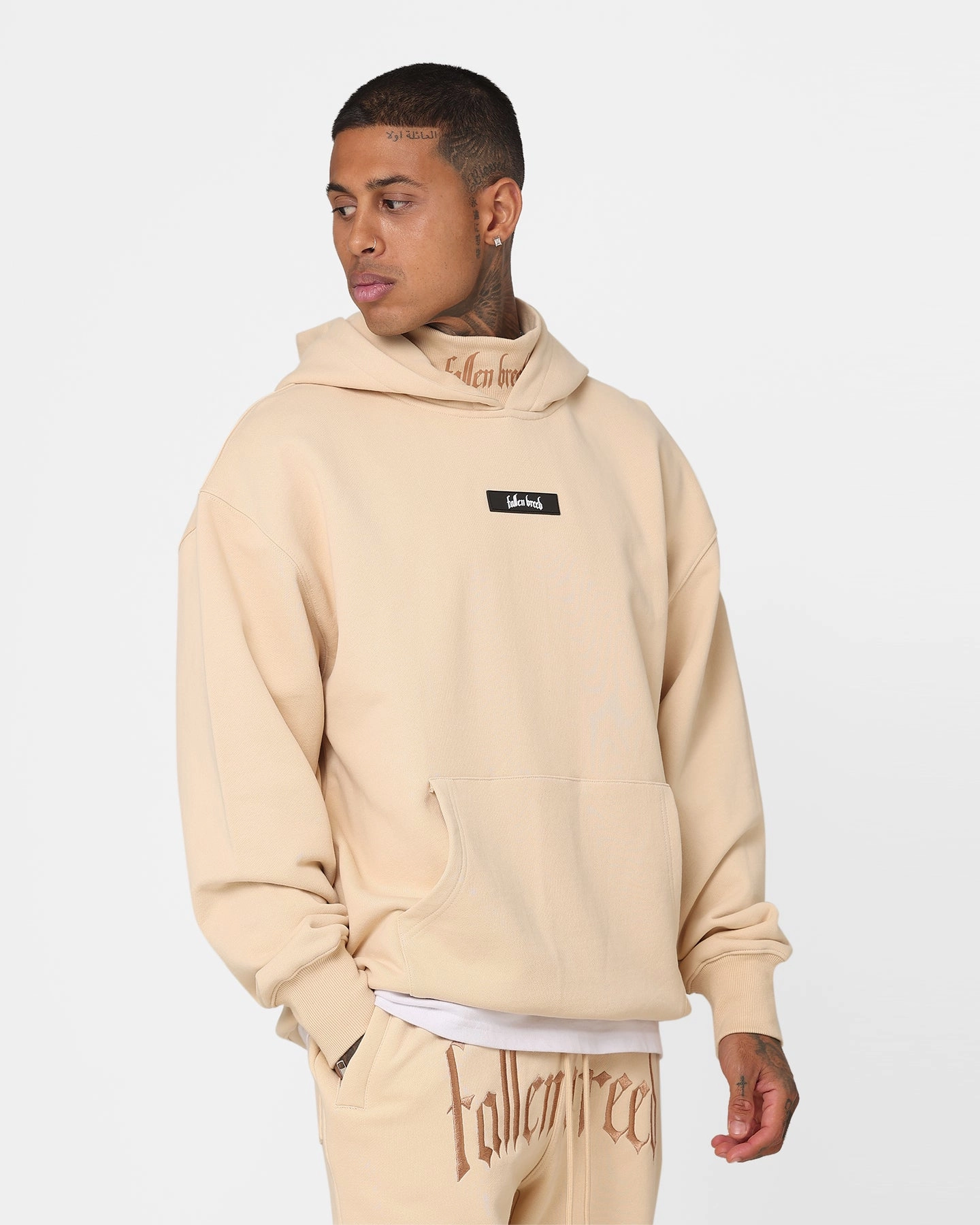 Situation Fallen Breed Signature Logo Hoodie Nude