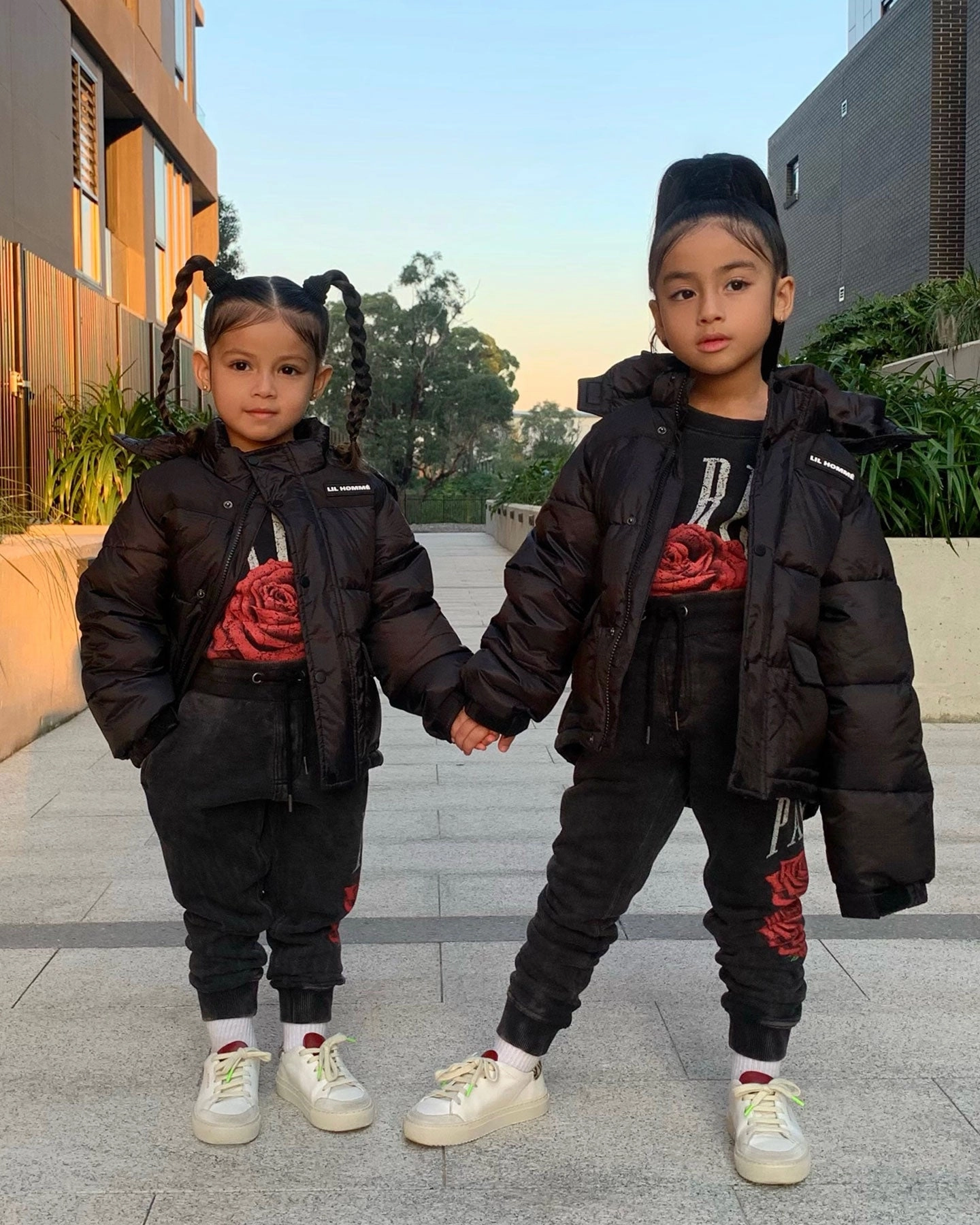 Windshield Coat Lil Homme Kid's Roadman Puffer Jacket Black