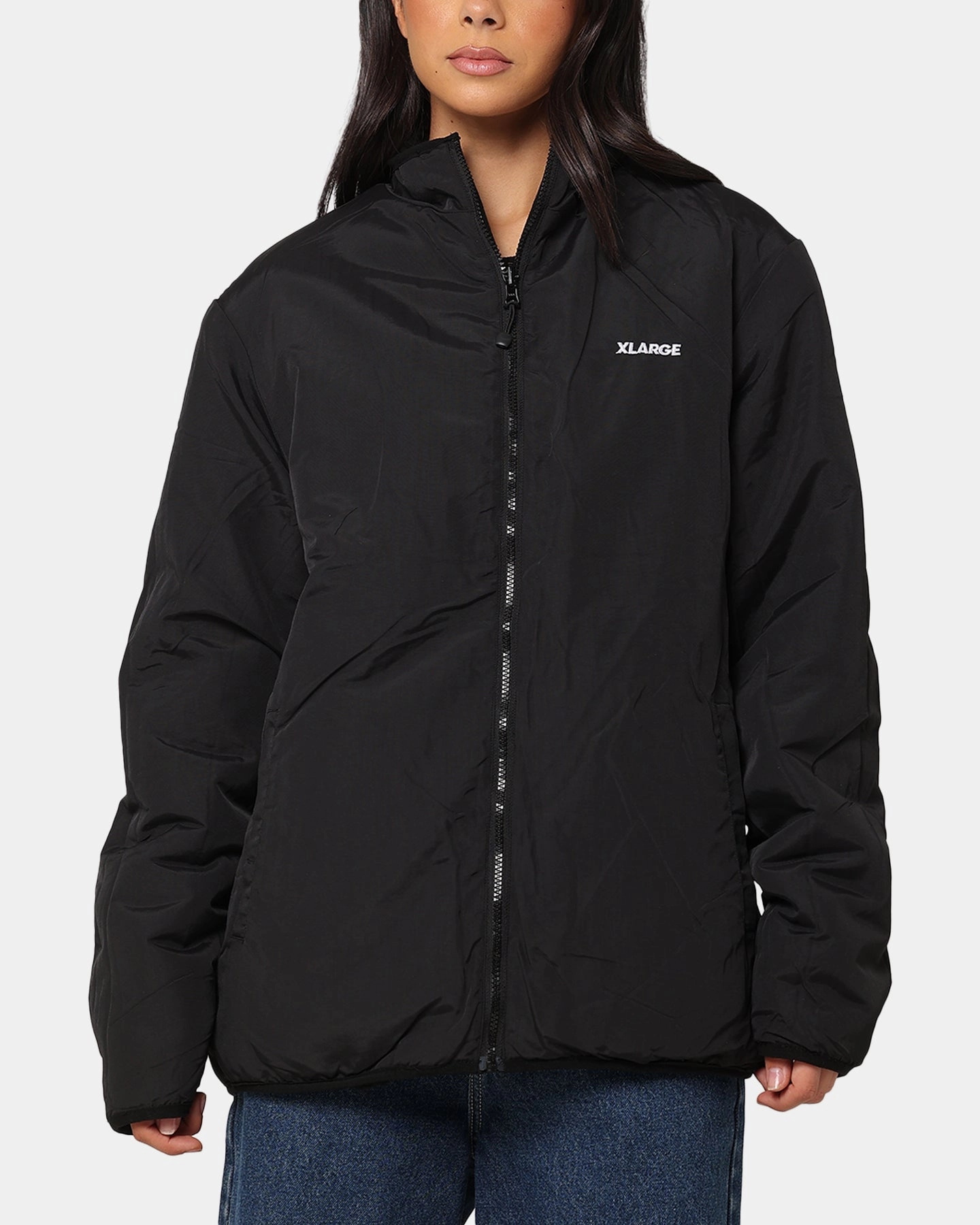 Mold Resistant Coating X-Large Fire Dice Reversible Sherpa Jacket Black