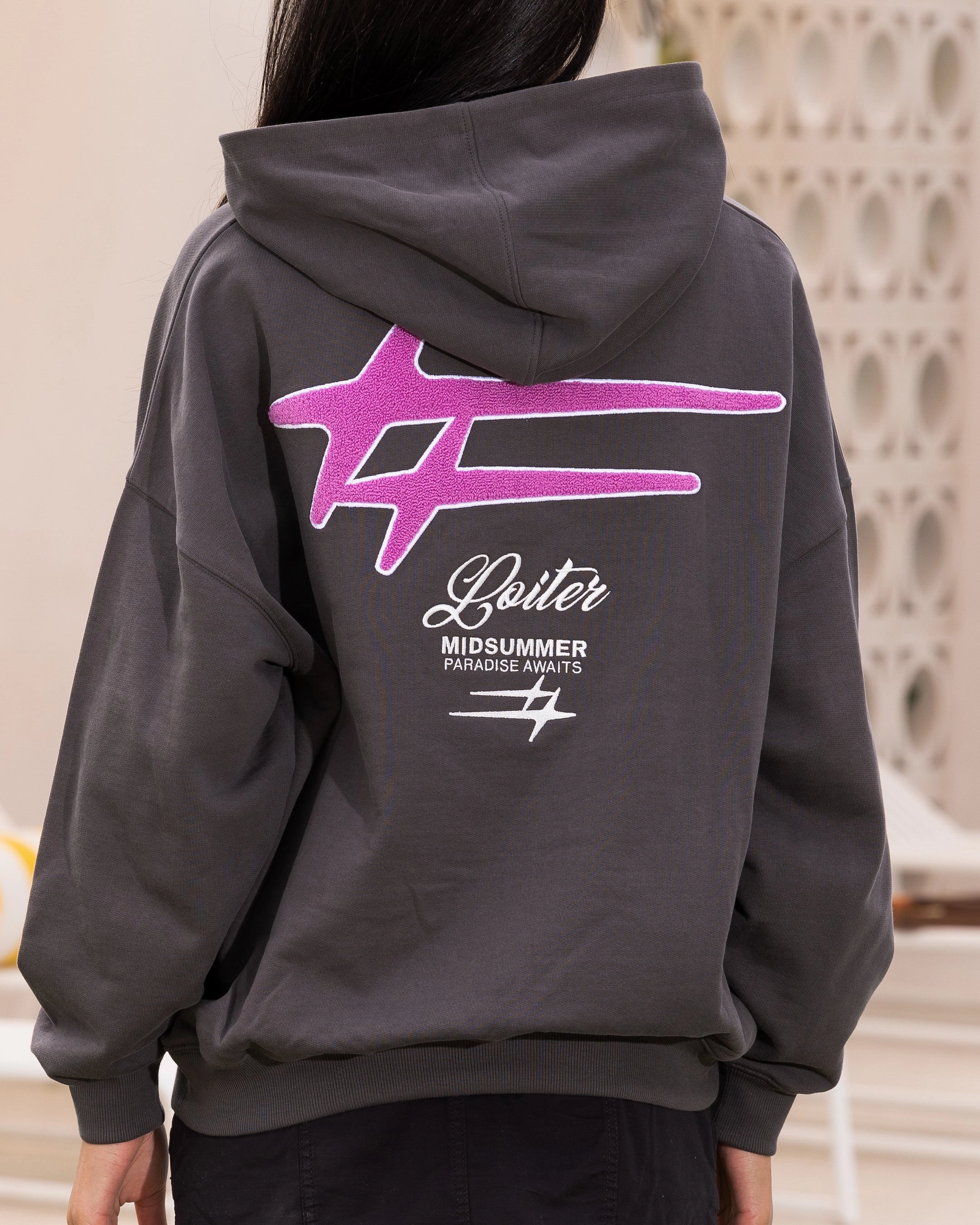 Philanthropy Team-sports Loiter Alter Hoodie Charcoal
