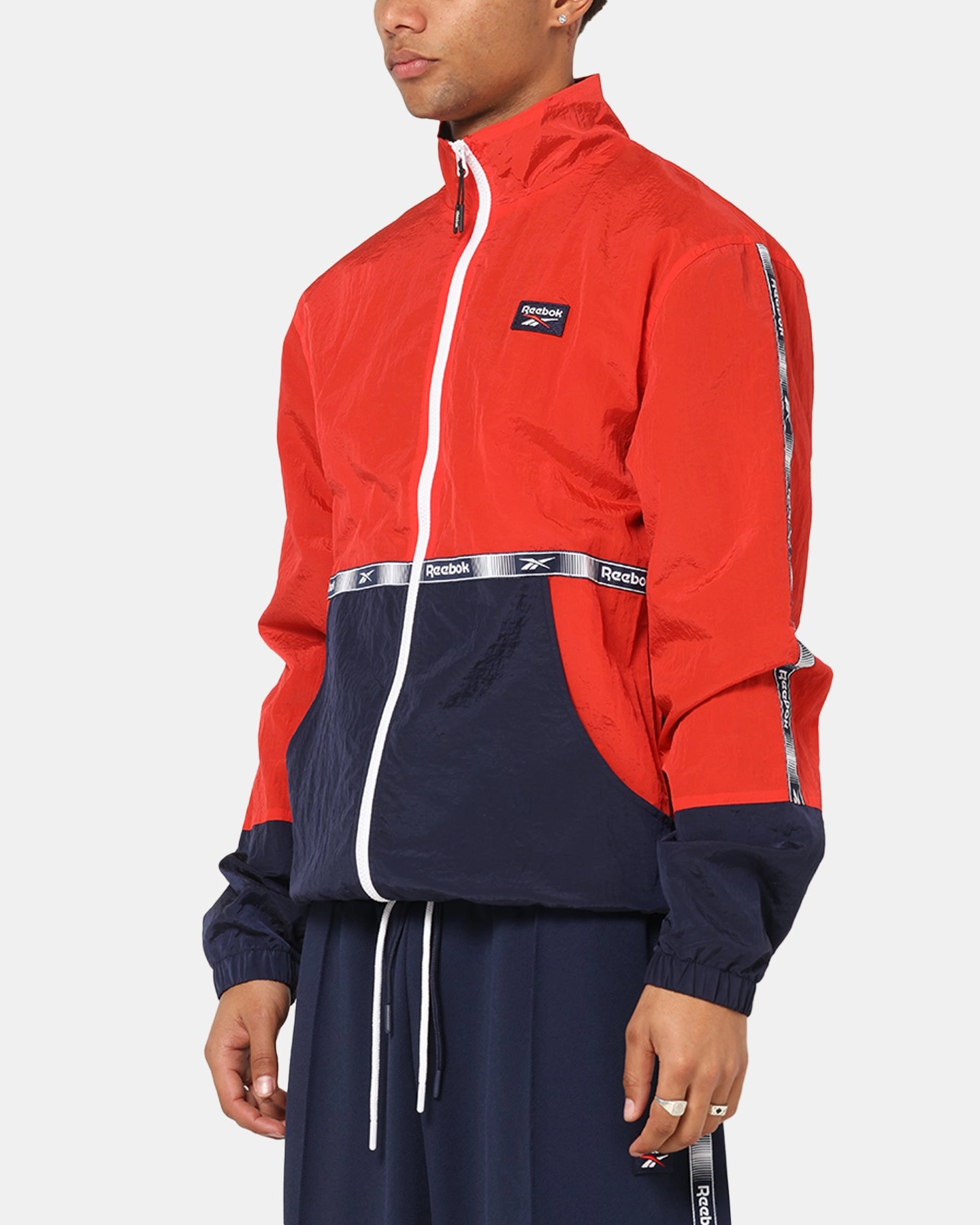 Bright Tones Triumph Reebok Archive Track Jacket Red/Navy