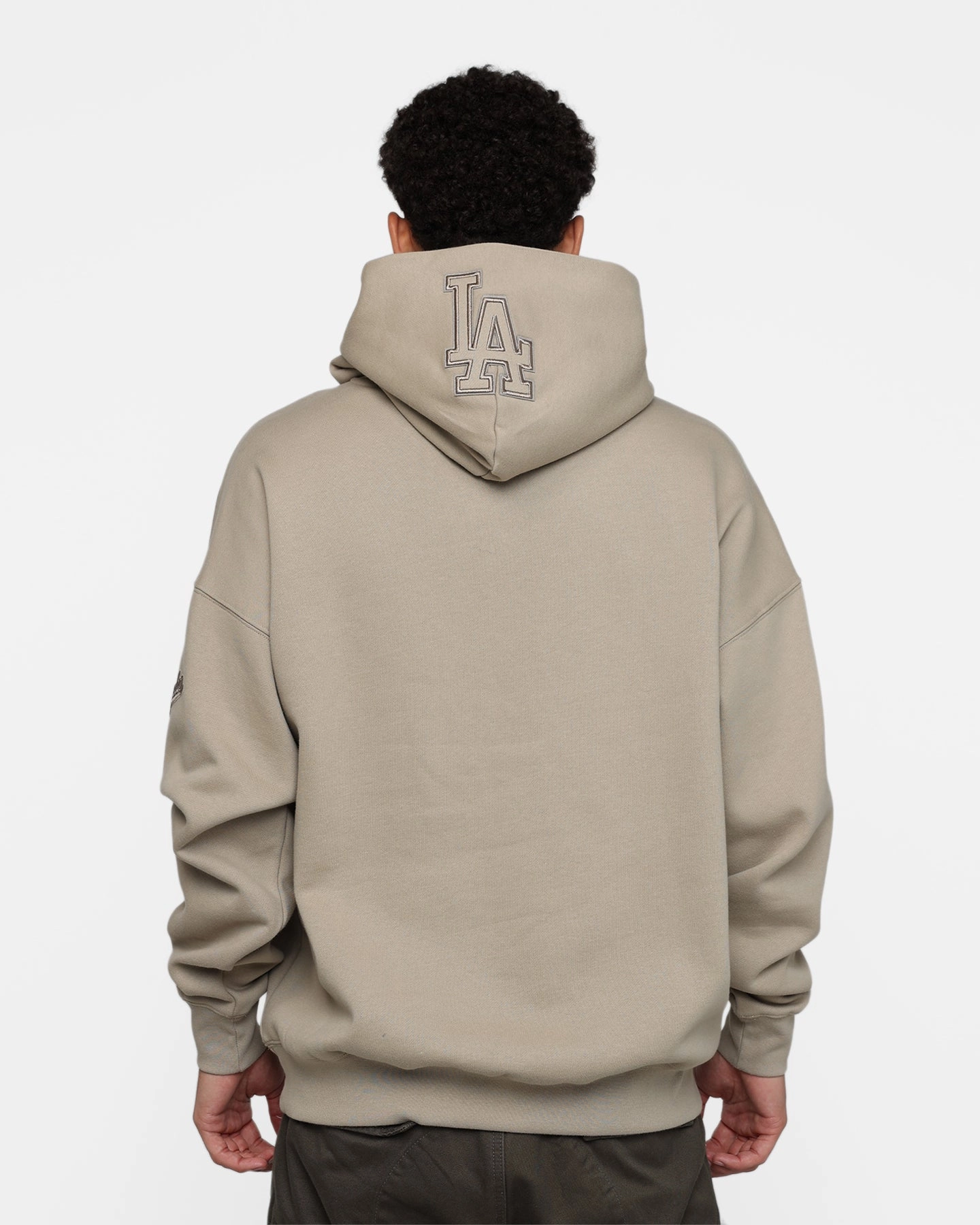 Pro Standard Los Angeles Dodgers Neutral Hoodie Taupe Endure