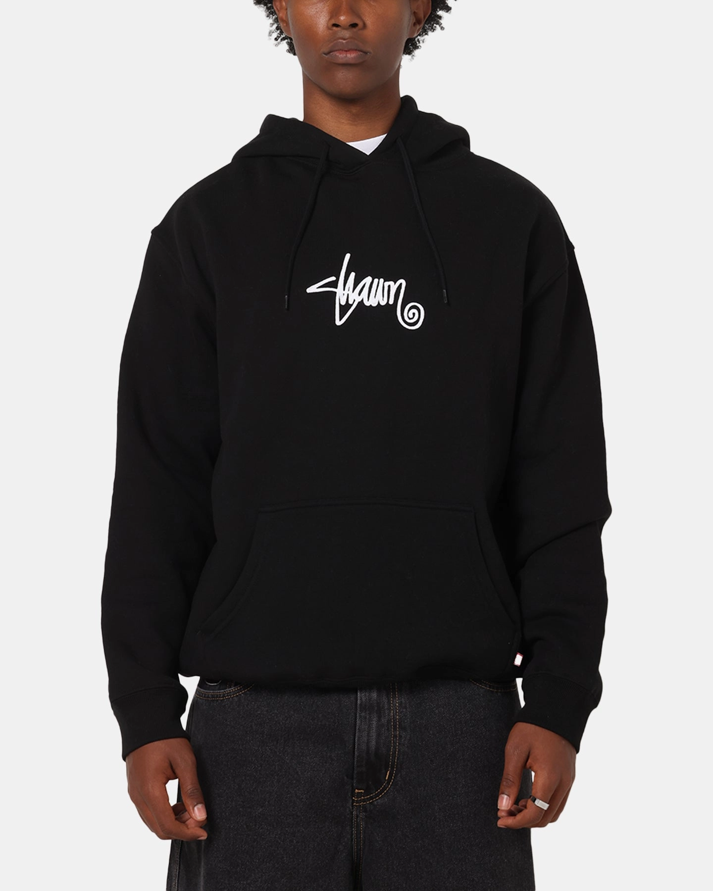 S Double Small Stock Hoodie Black Smooth inner lining Target - acquisition - capable
