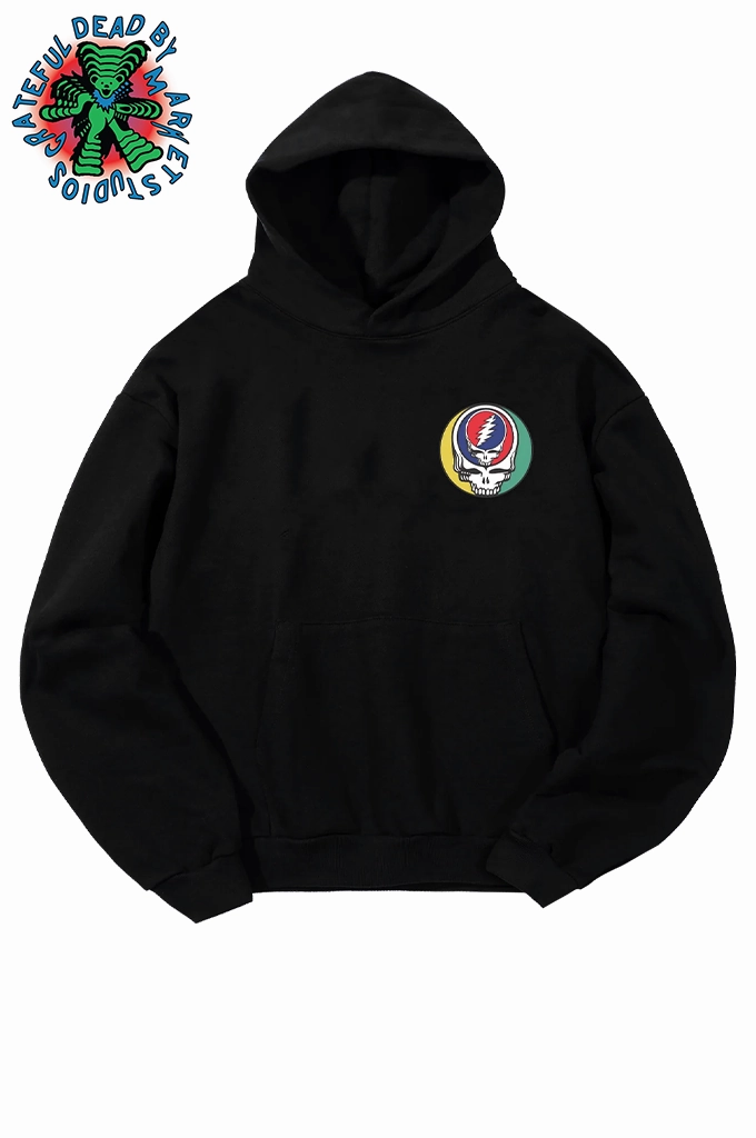 High malleability Market Studios X Grateful Dead Solar Flare Hoodie Double Layer