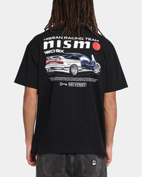 Prom Streetwear Key Street Nismo 180SX T-Shirt Black