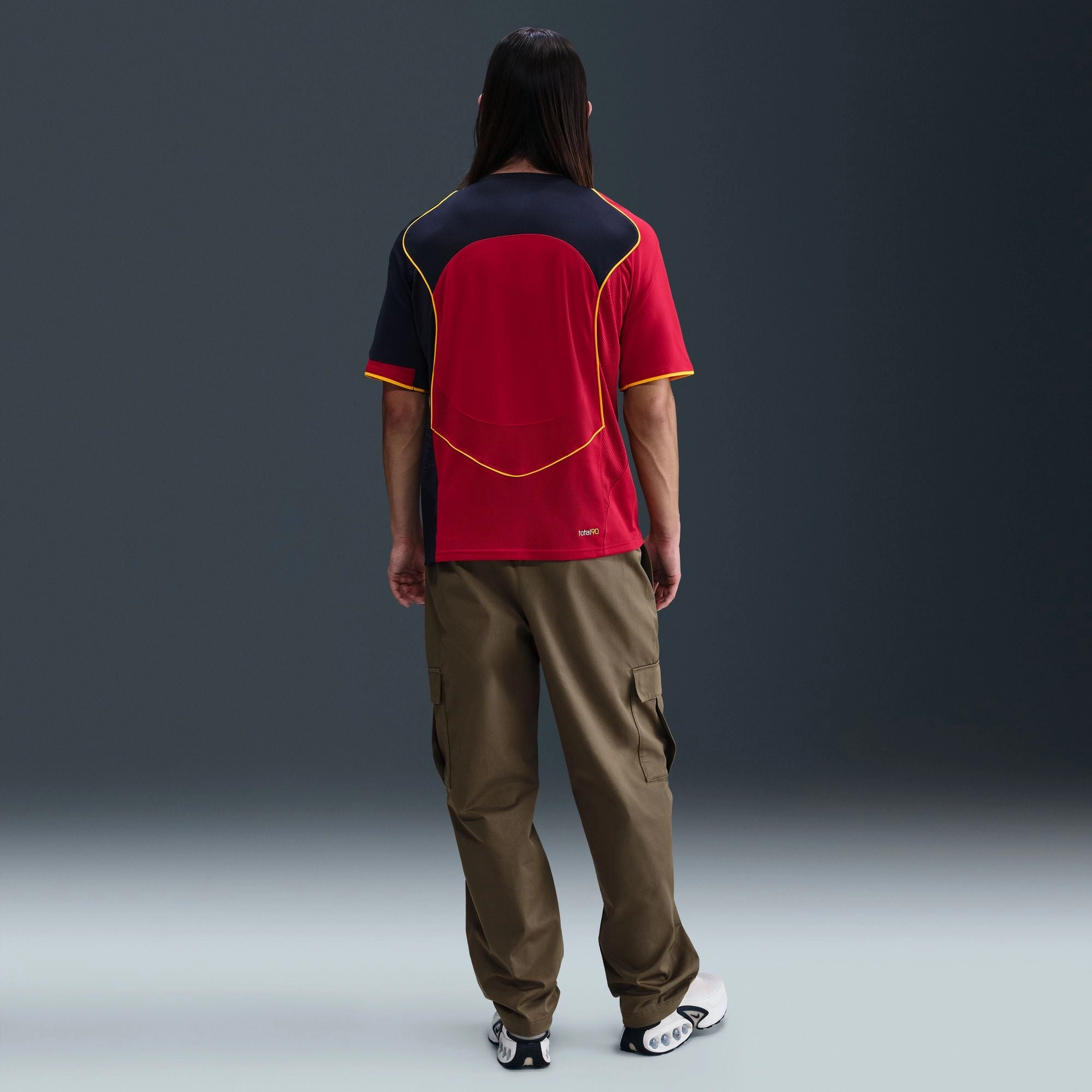 Nike Total 90 Dri-FIT Soccer Jersey 'Gym Red' Bold Statement