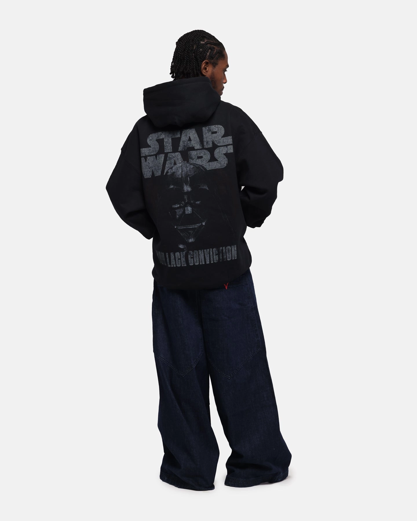large - scale 73 Studio Star Wars Vader Premium Hoodie Black