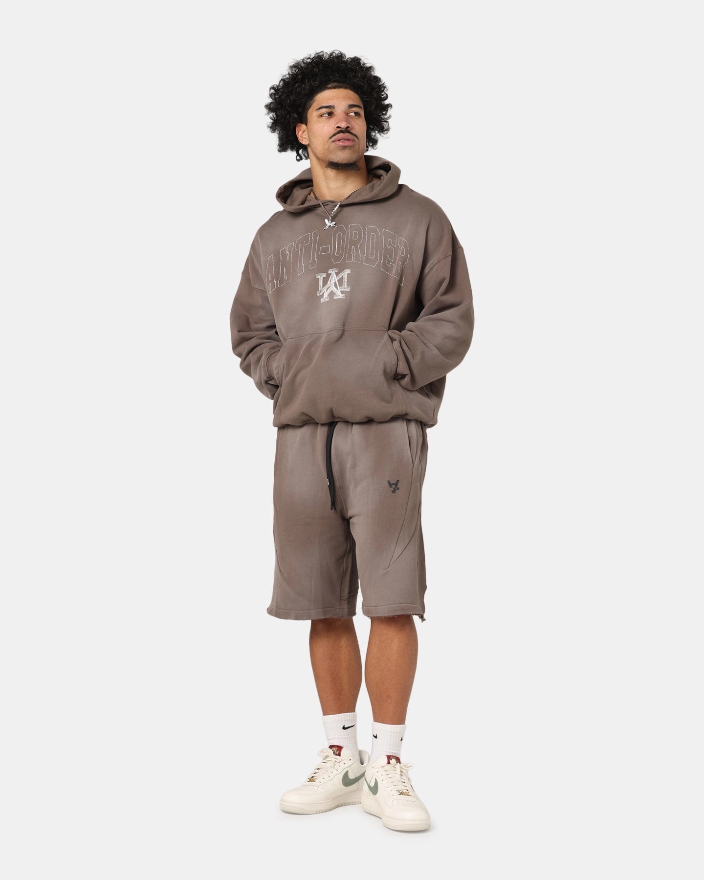 Reliable Odor Control Nanotechnology The Anti Order Post Season Boxy Hoodie Sunfade Brown