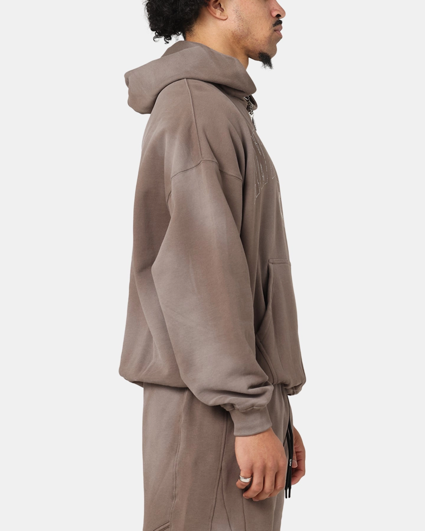 The Anti Order Post Season Boxy Hoodie Sunfade Brown Layer Fresh low pressure situation