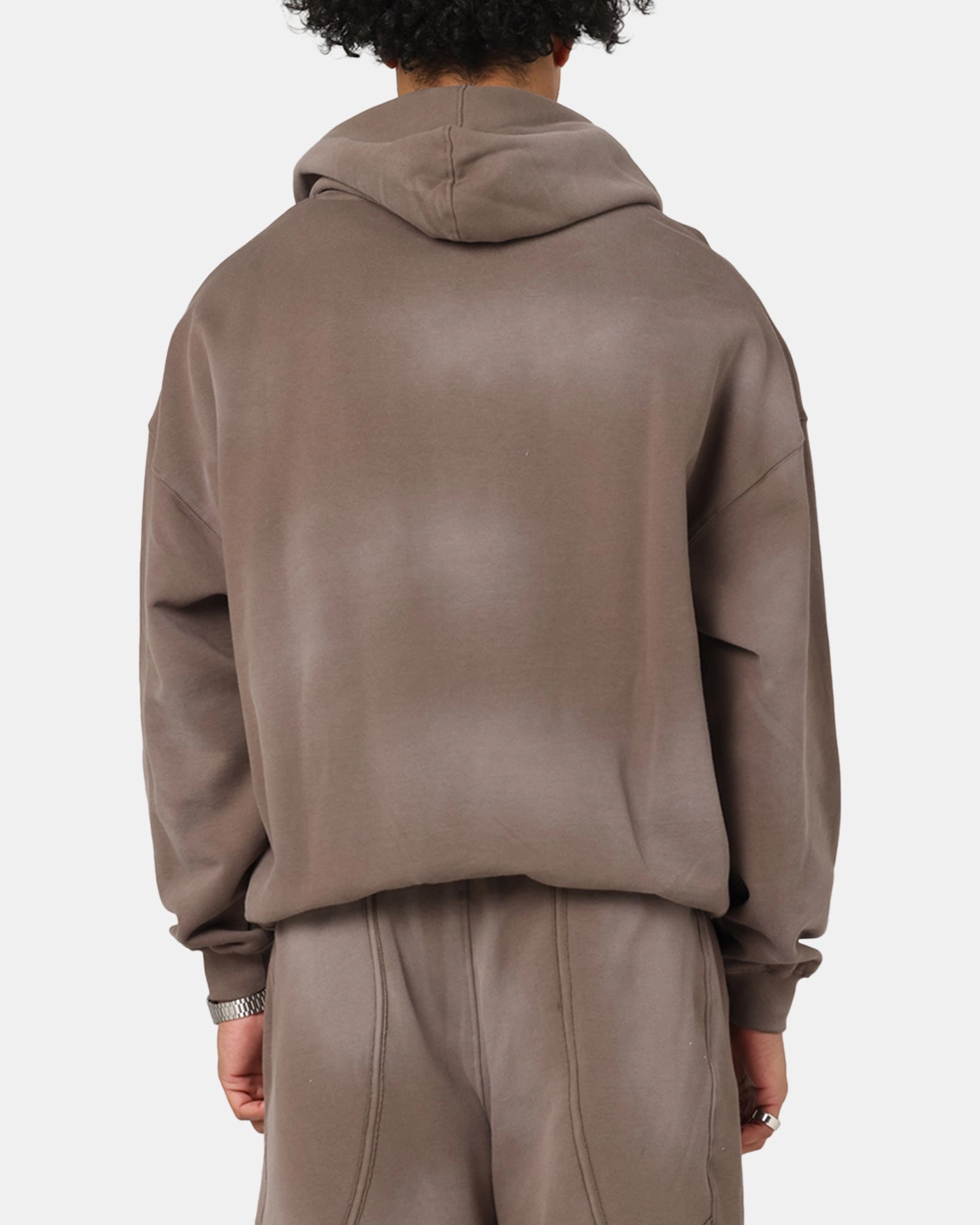 Active Wear The Anti Order Post Season Boxy Hoodie Sunfade Brown