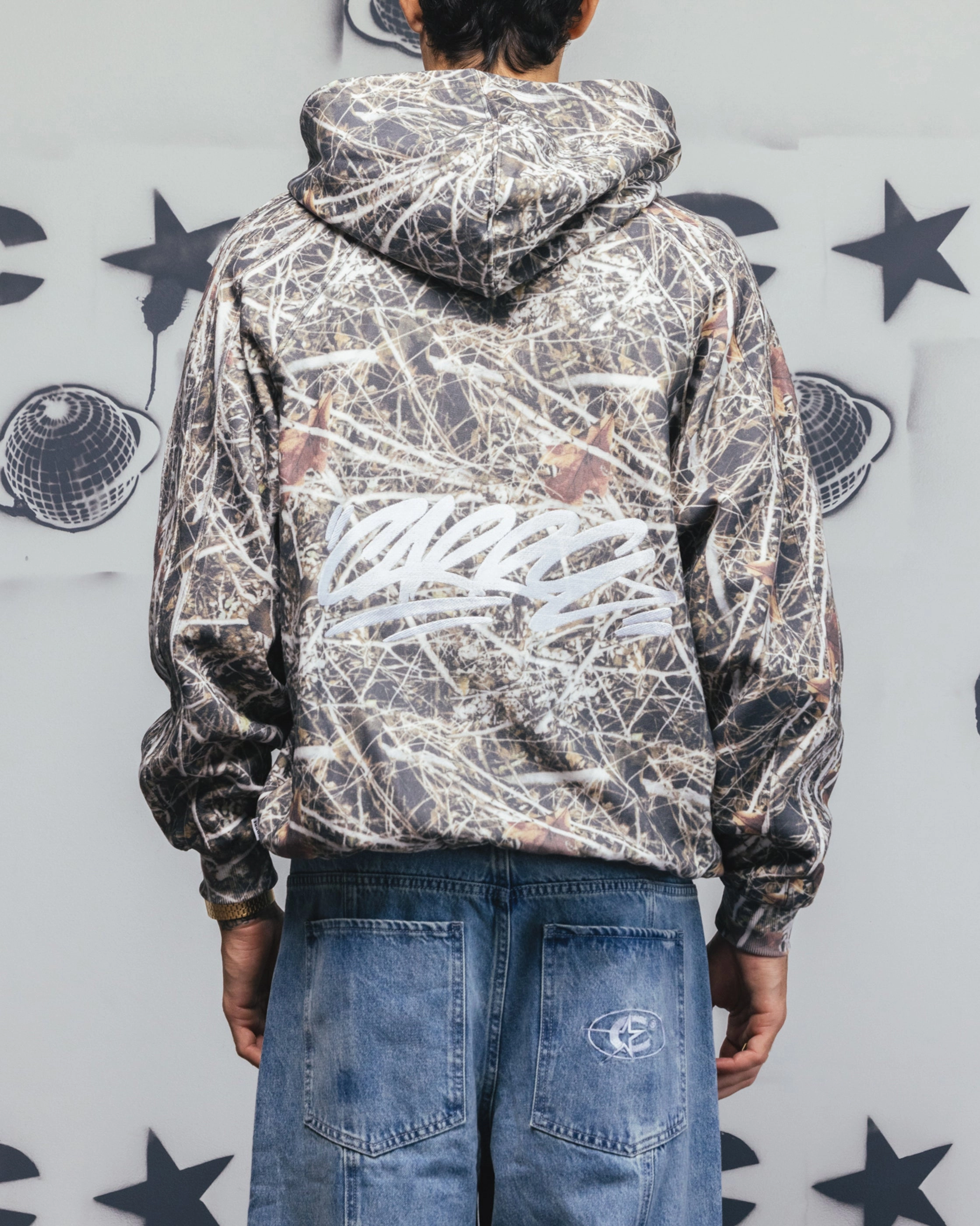 Fast Evaporation Cross Back Carre Grit Zip Hoodie Real Tree Camo