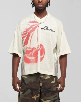 Loiter Cherry Jersey Off White/Red All-Purpose Gear