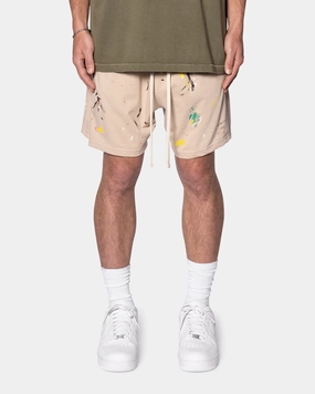 Reinforced Hems MNML Painter Shorts Off White