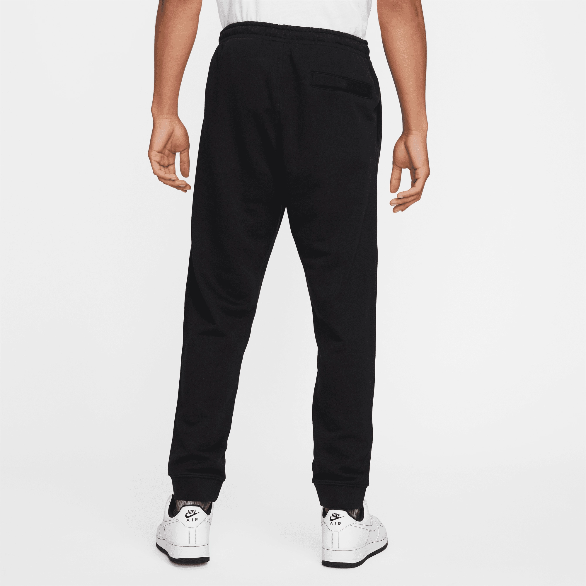 Functional fashion wear Adaptable Fit Nike Sportwear French Terry Sweatpants 'Black'